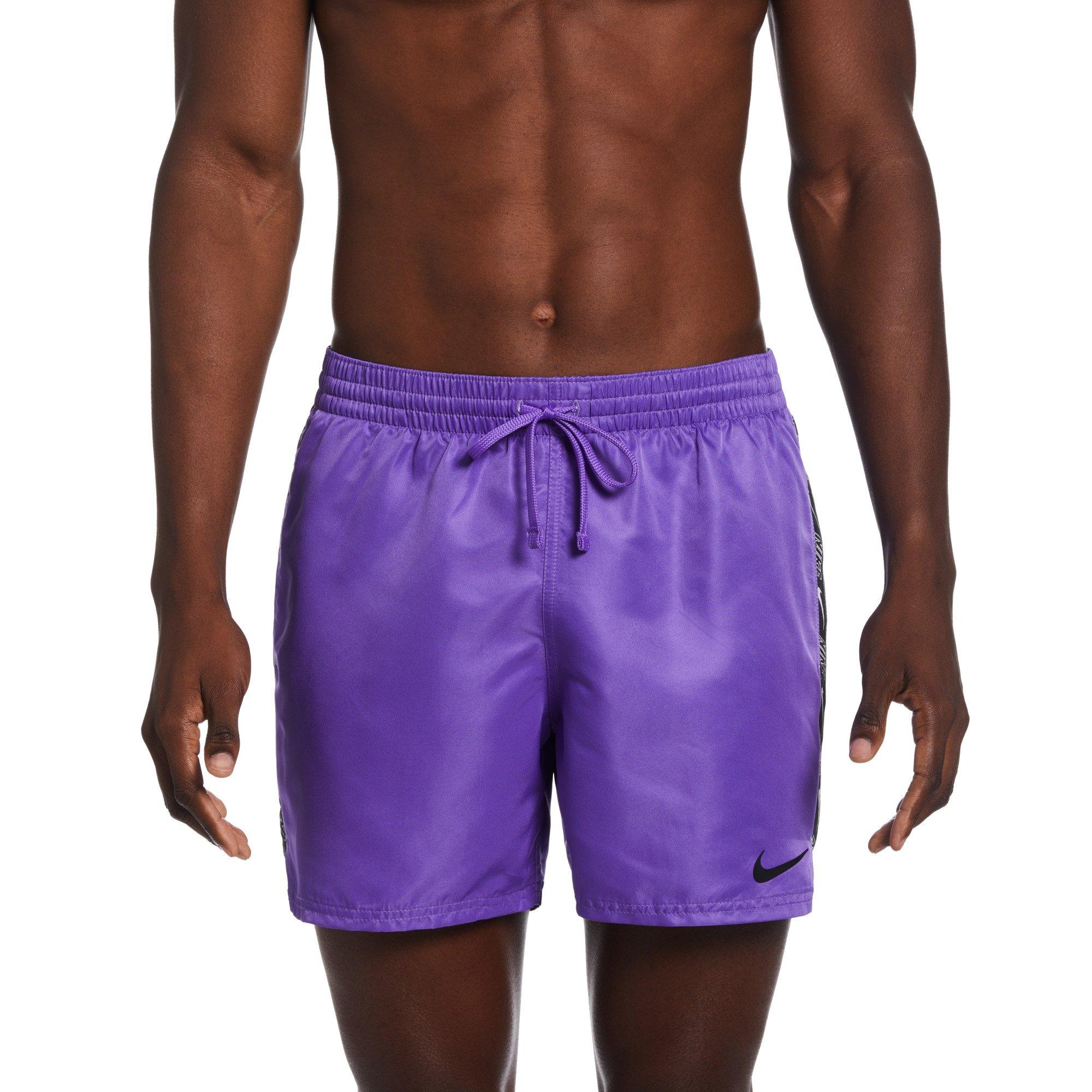 Nike Logo Tape 5´´ Volley Swimming Shorts Black