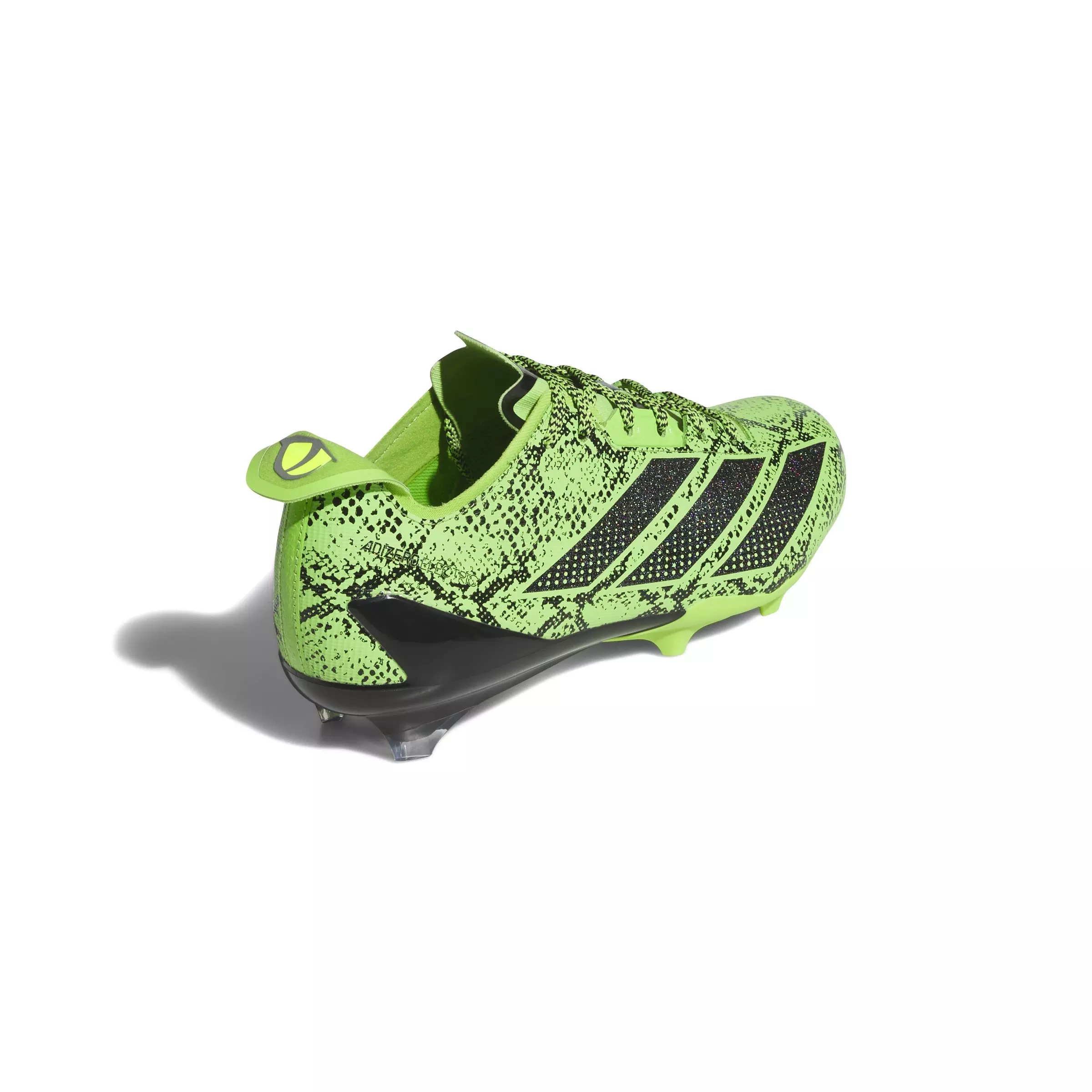 adidas Adizero Electric 7v7 "Team Semi Sol Green 2/Core Black" Men's Football Cleat - GREEN/BLACK/GREEN