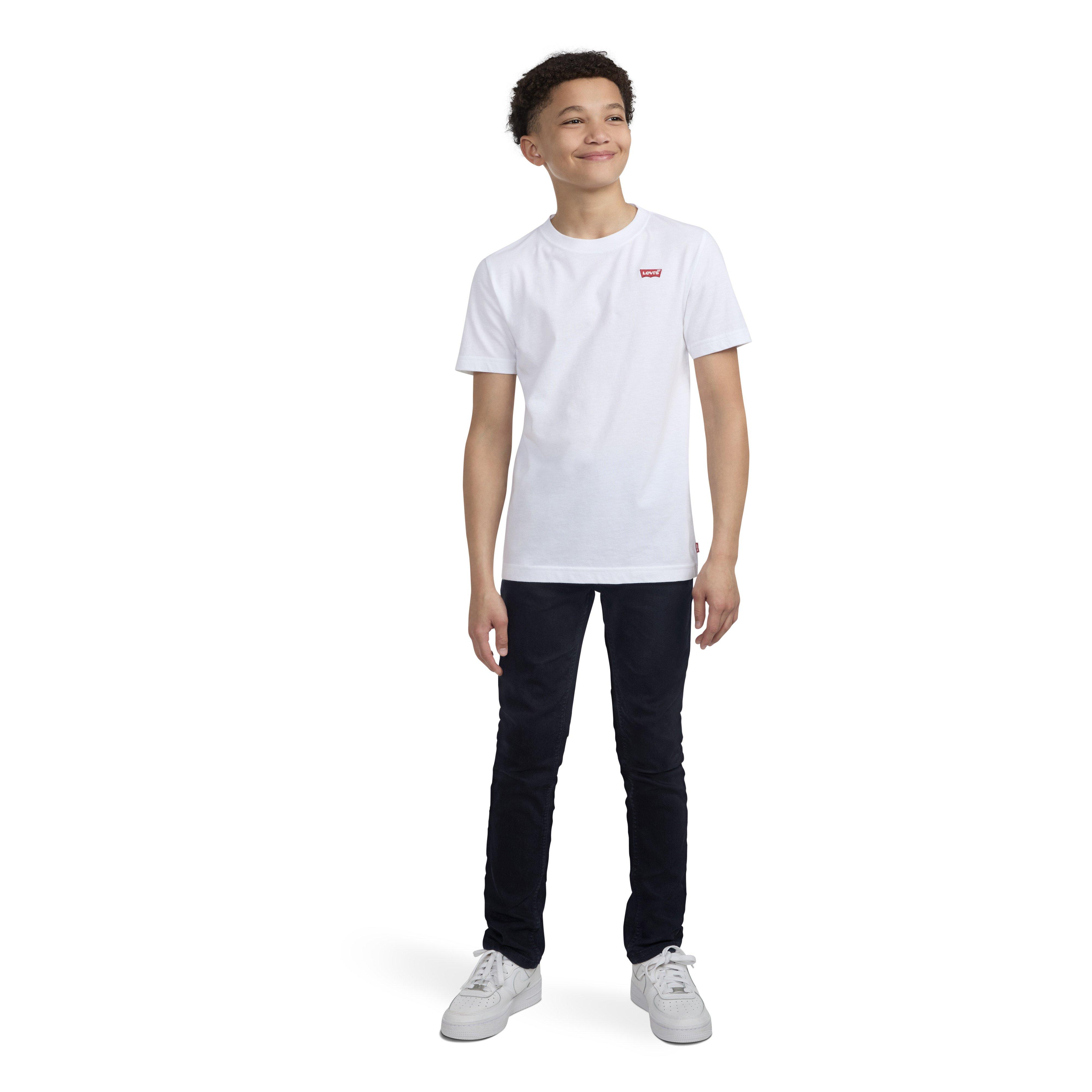 Levi's 510 Classic Skinny Fit Black Wash Big Boys' Black Denim Jeans - BLACK Thumbnail View 10