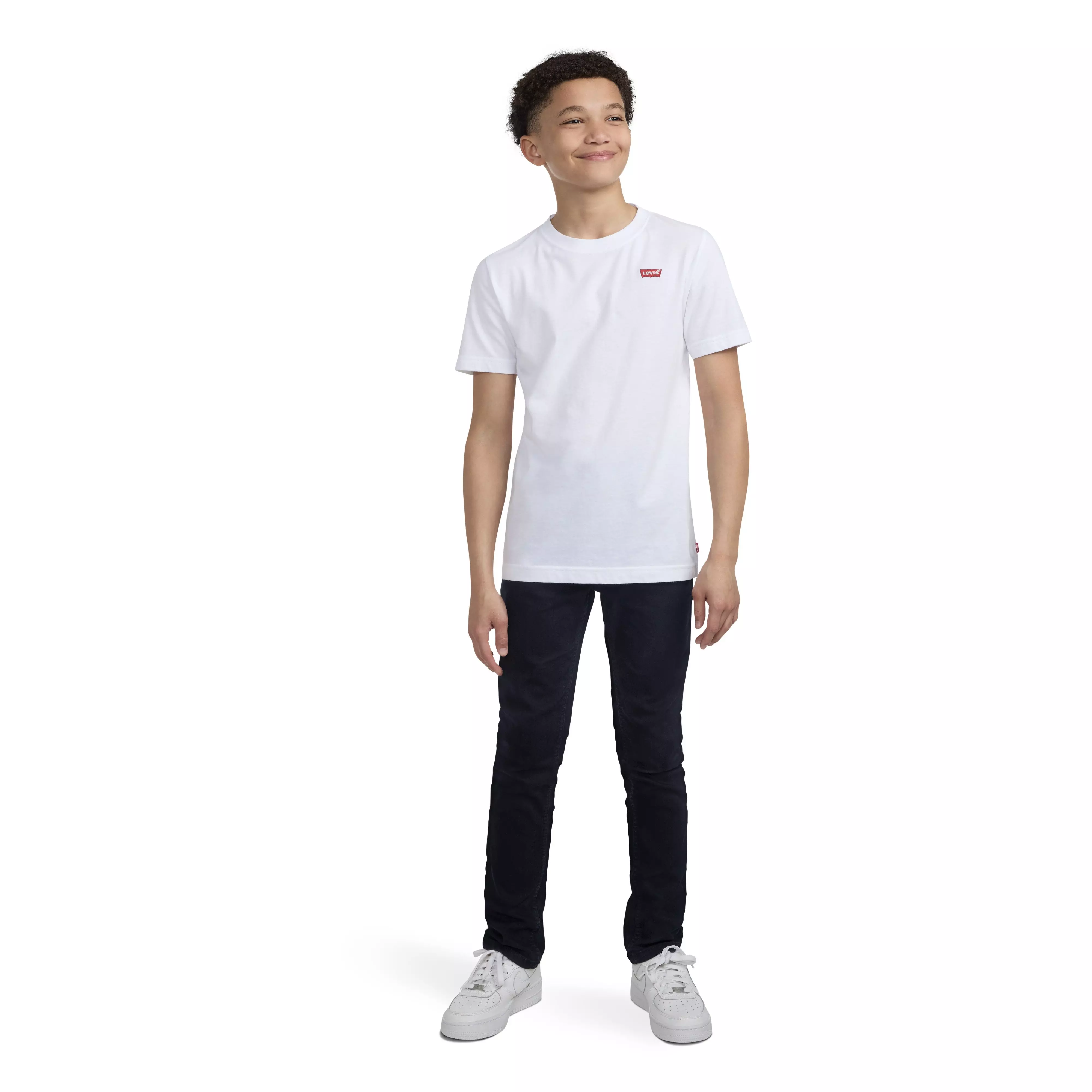 Levi's 510 Classic Skinny Fit Black Wash Big Boys' Black Denim Jeans - BLACK