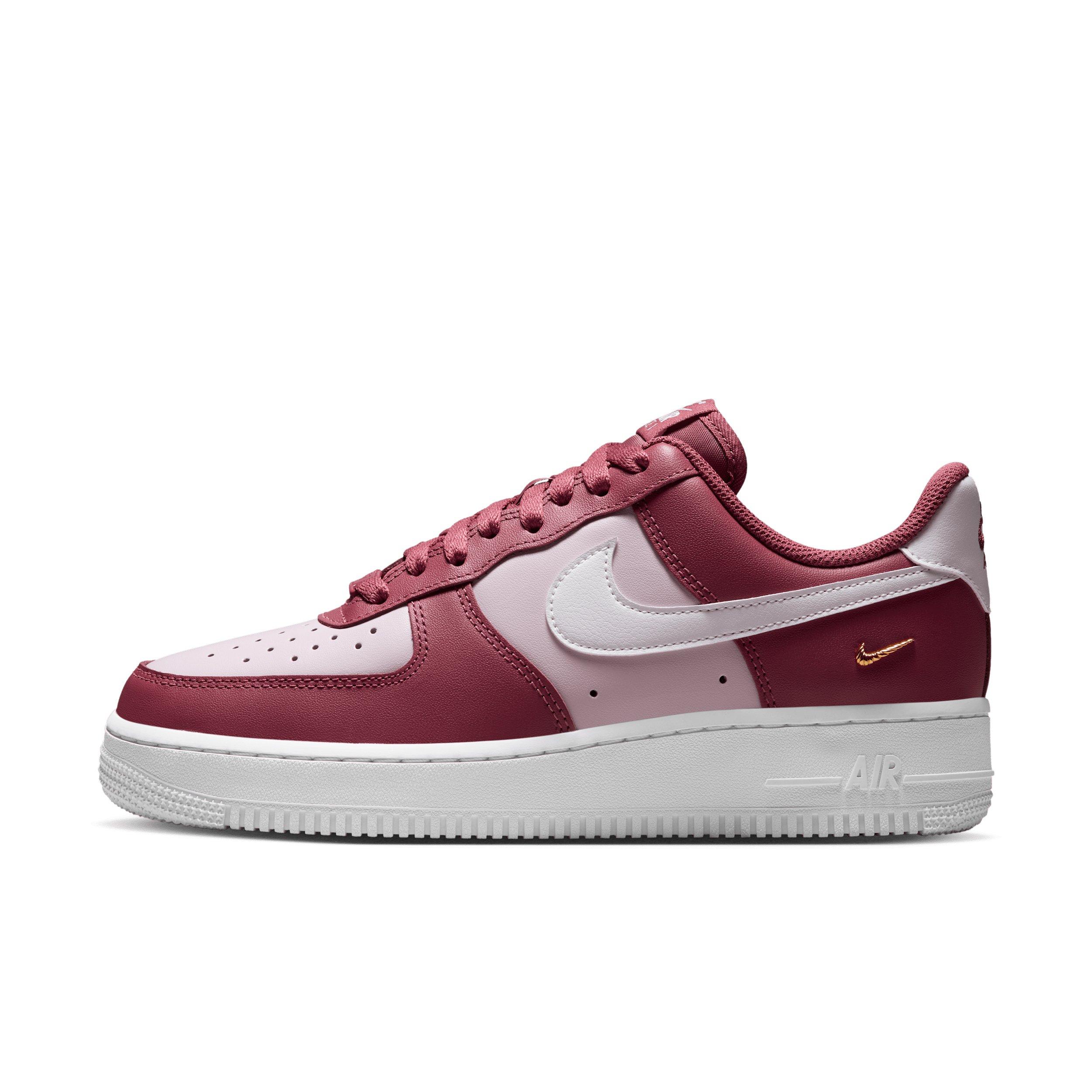 Nike Air Force 1 '07 "Pink Smoke/Bleached Lilac/Metallic Gold/White" Women's Shoe - PINK/LILAC/GOLD/WHITE Thumbnail View 2