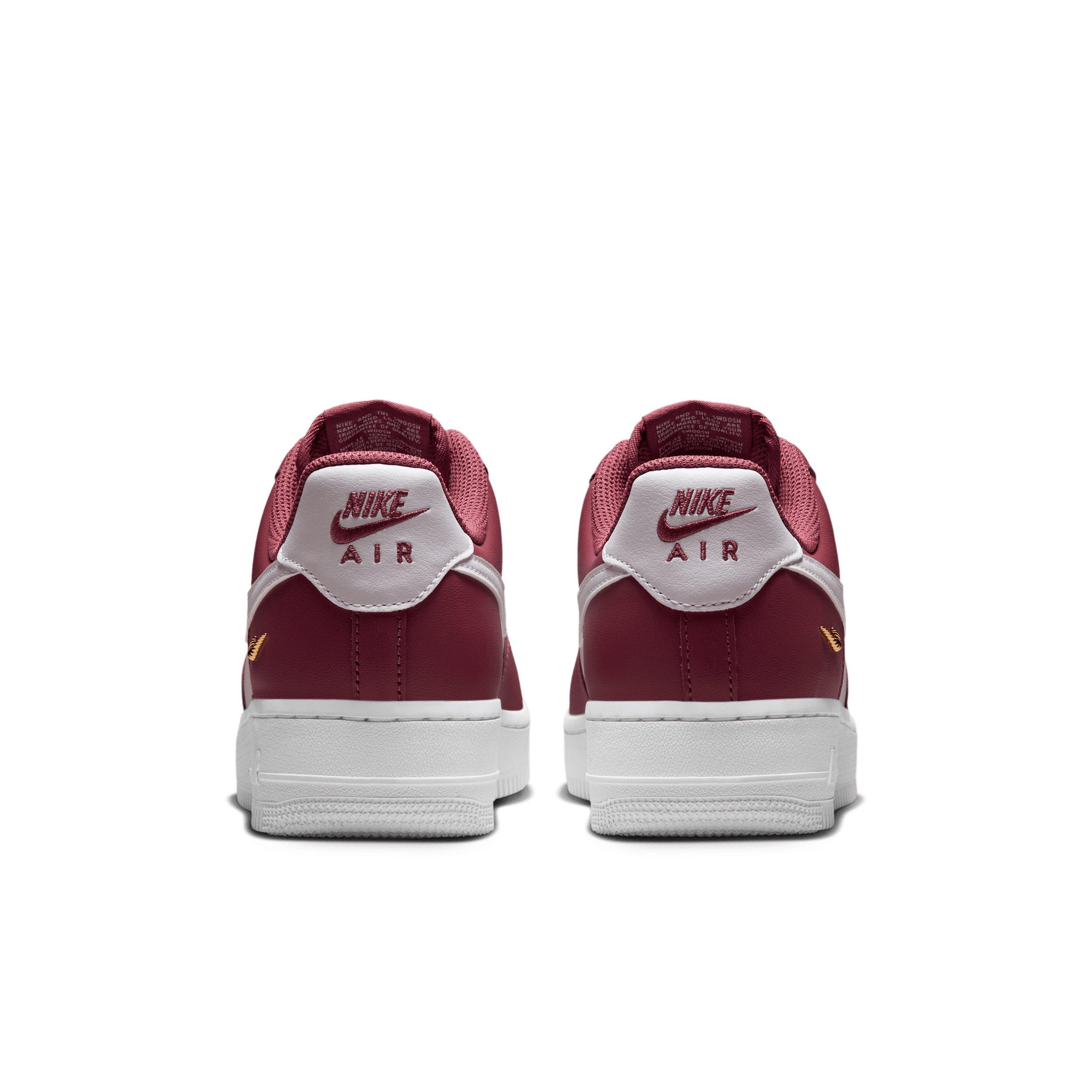 Nike Air Force 1 '07 "Pink Smoke/Bleached Lilac/Metallic Gold/White" Women's Shoe - PINK/LILAC/GOLD/WHITE Thumbnail View 5