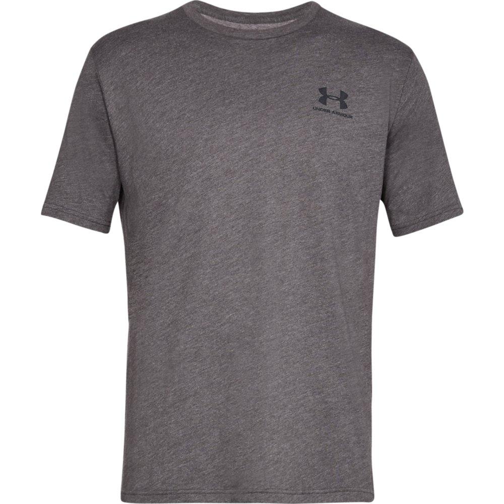 Under Armour Men's Sportstyle Charcoal Tee - CHARCOAL Thumbnail View 5