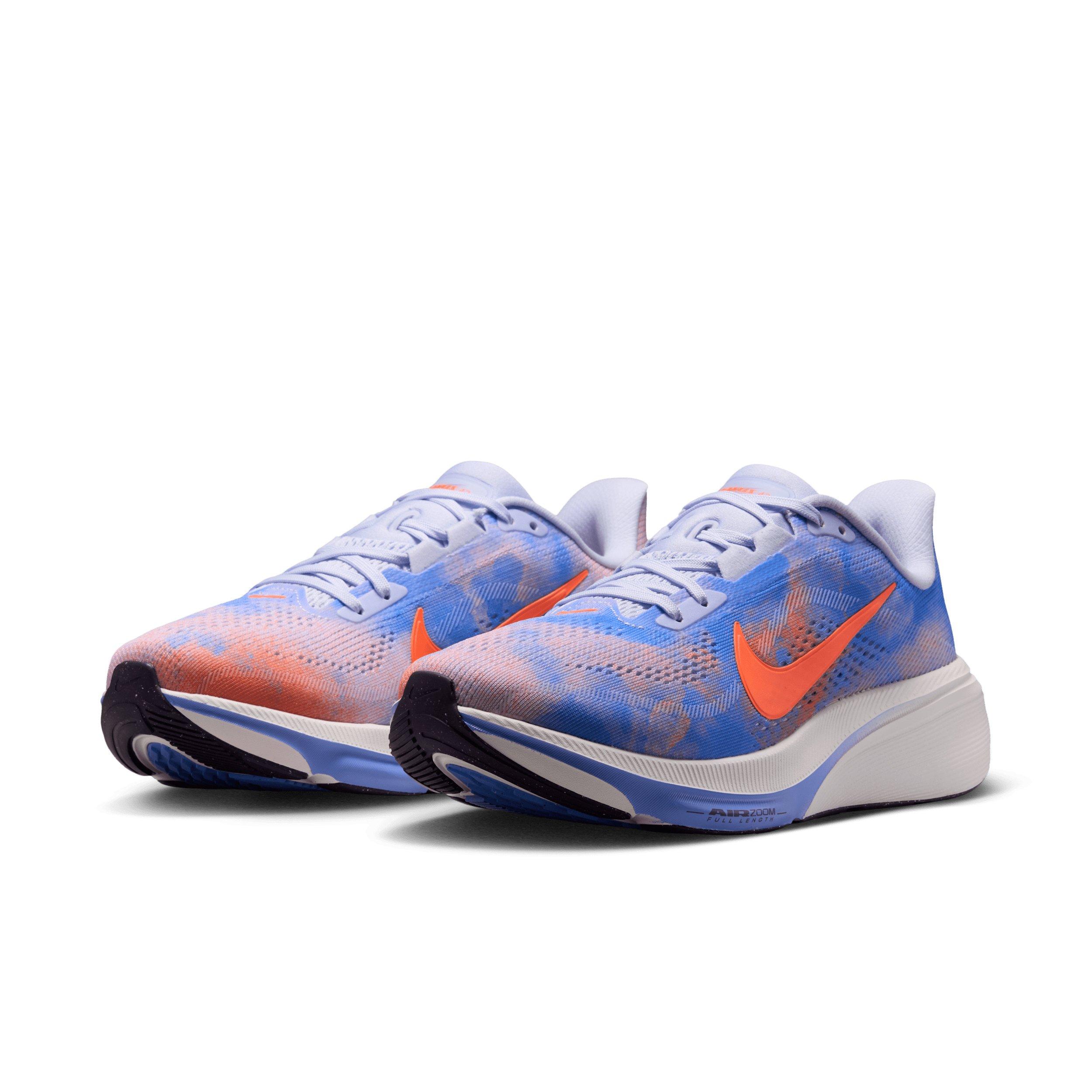 Nike Pegasus 42 "Bleached Lilac/Royal Pulse/Summit White/Hyper Crimson" Women's Running Shoe - LILAC/ROYAL/WHITE/CRIMSON Thumbnail View 3