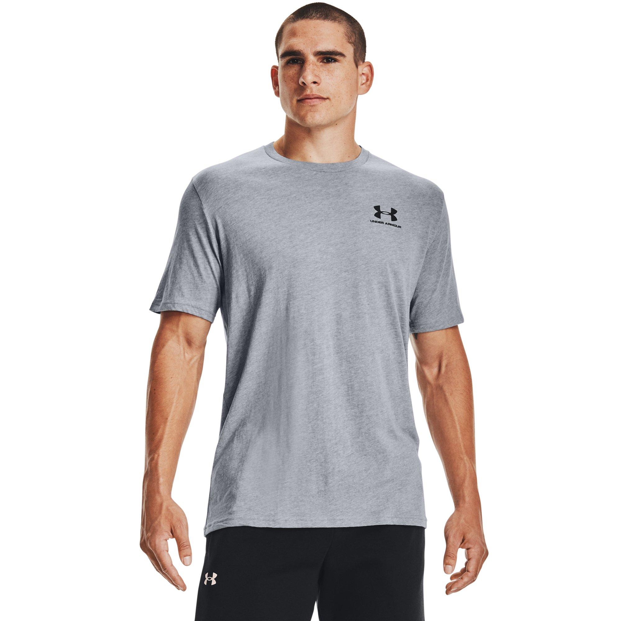Under Armour Men's Sportsytle Steel Tee - STEEL Thumbnail View 2
