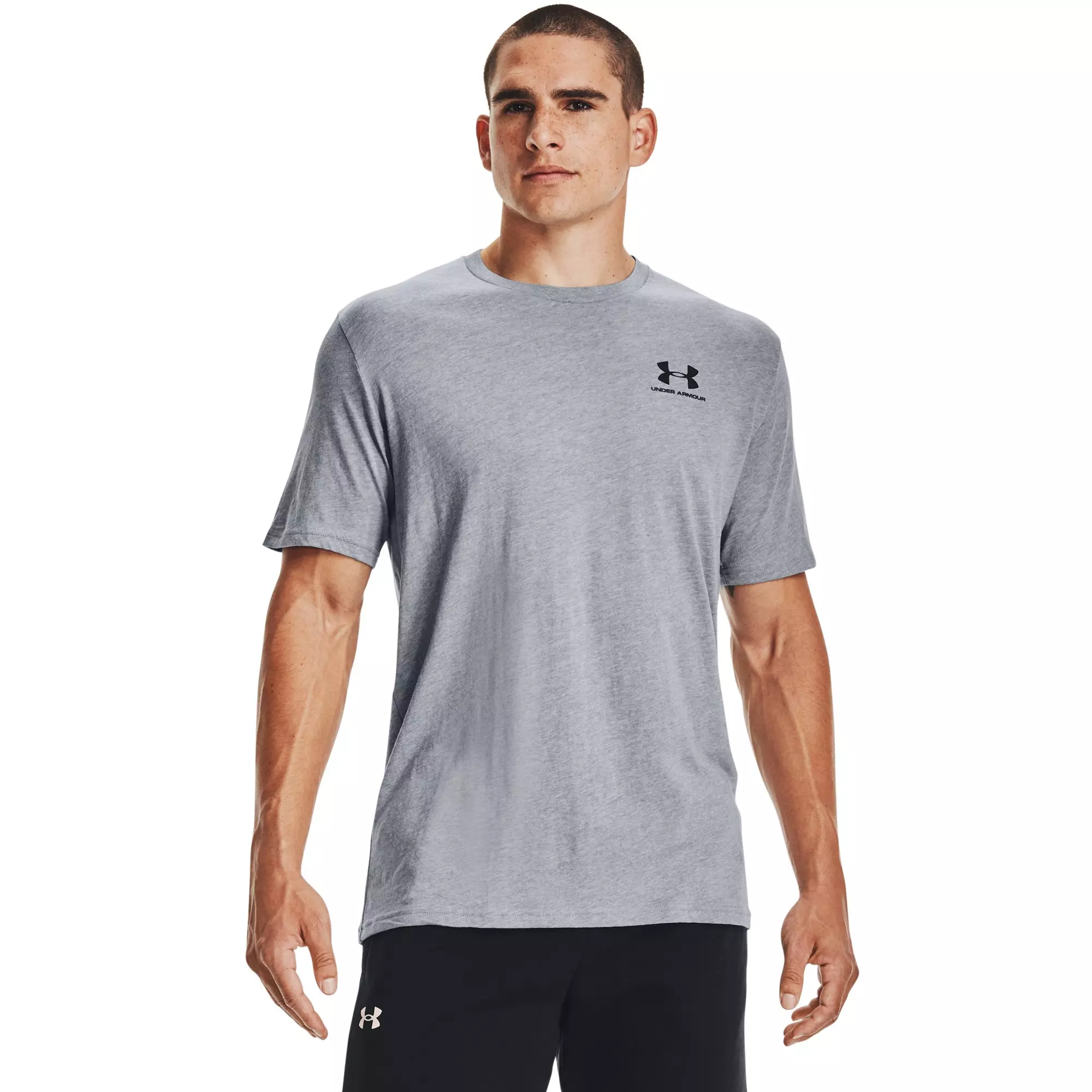 Under Armour Men's Sportsytle Steel Tee - STEEL