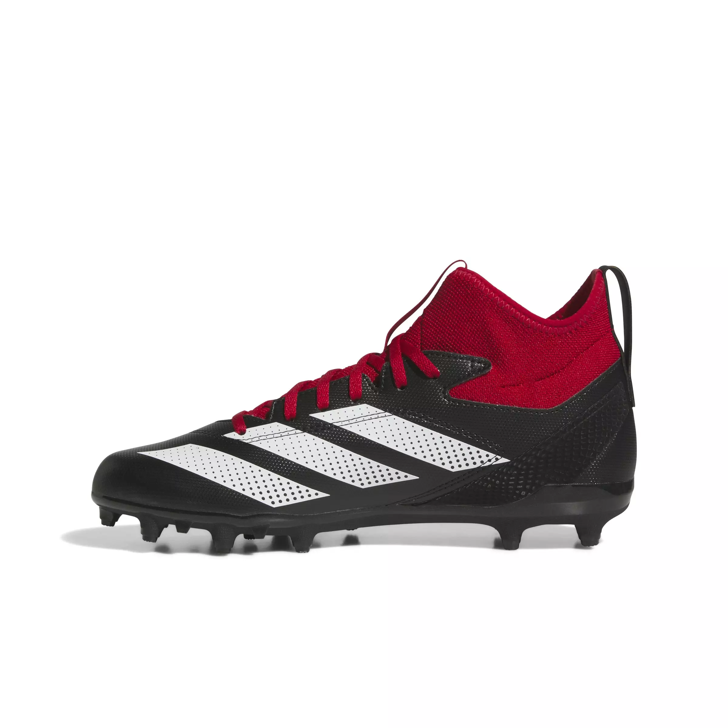 adidas Adizero Impact.2 "Core Black/Ftwr White/Team Power Red 2" Men's Football Cleat - BLACK/WHITE/RED