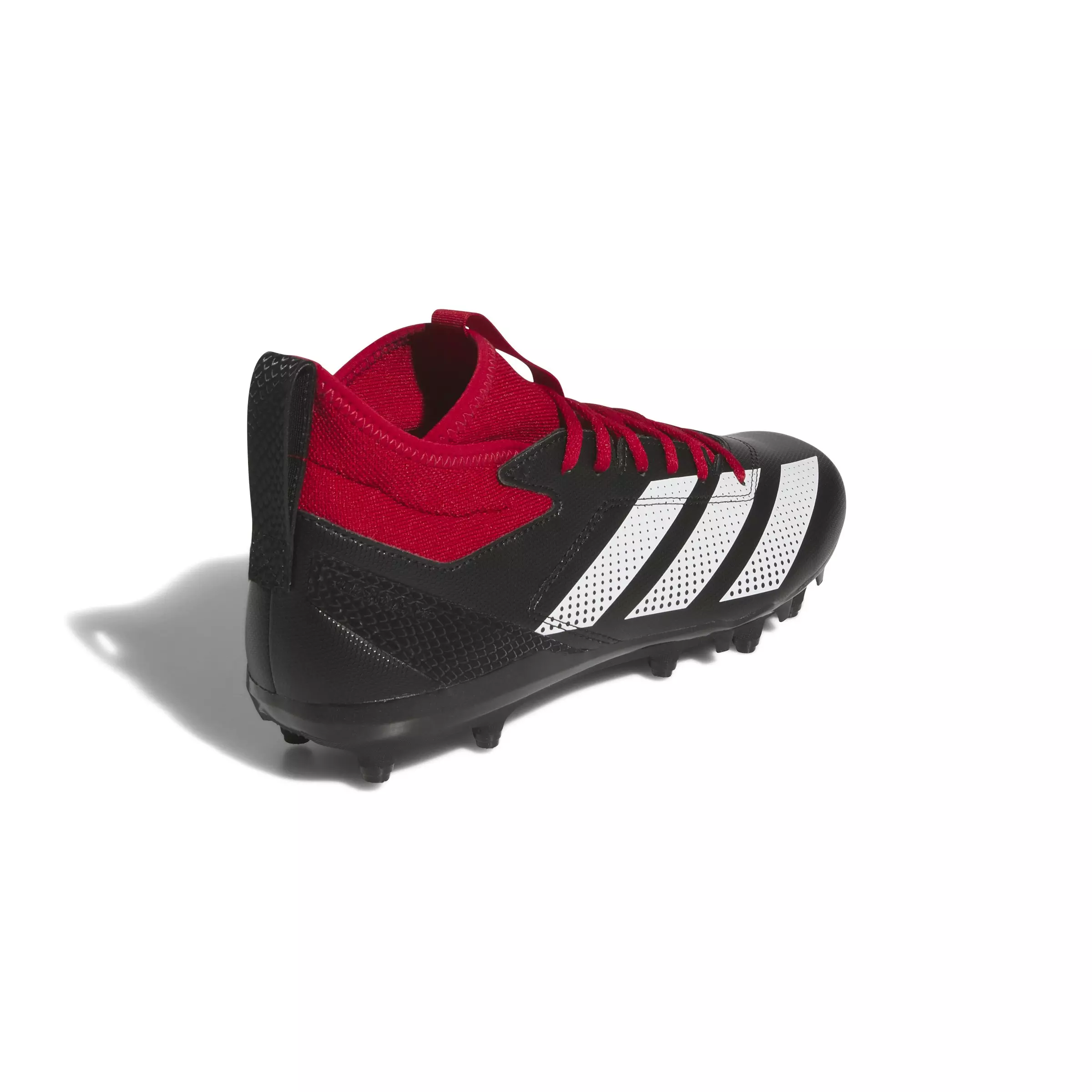 adidas Adizero Impact.2 "Core Black/Ftwr White/Team Power Red 2" Men's Football Cleat - BLACK/WHITE/RED