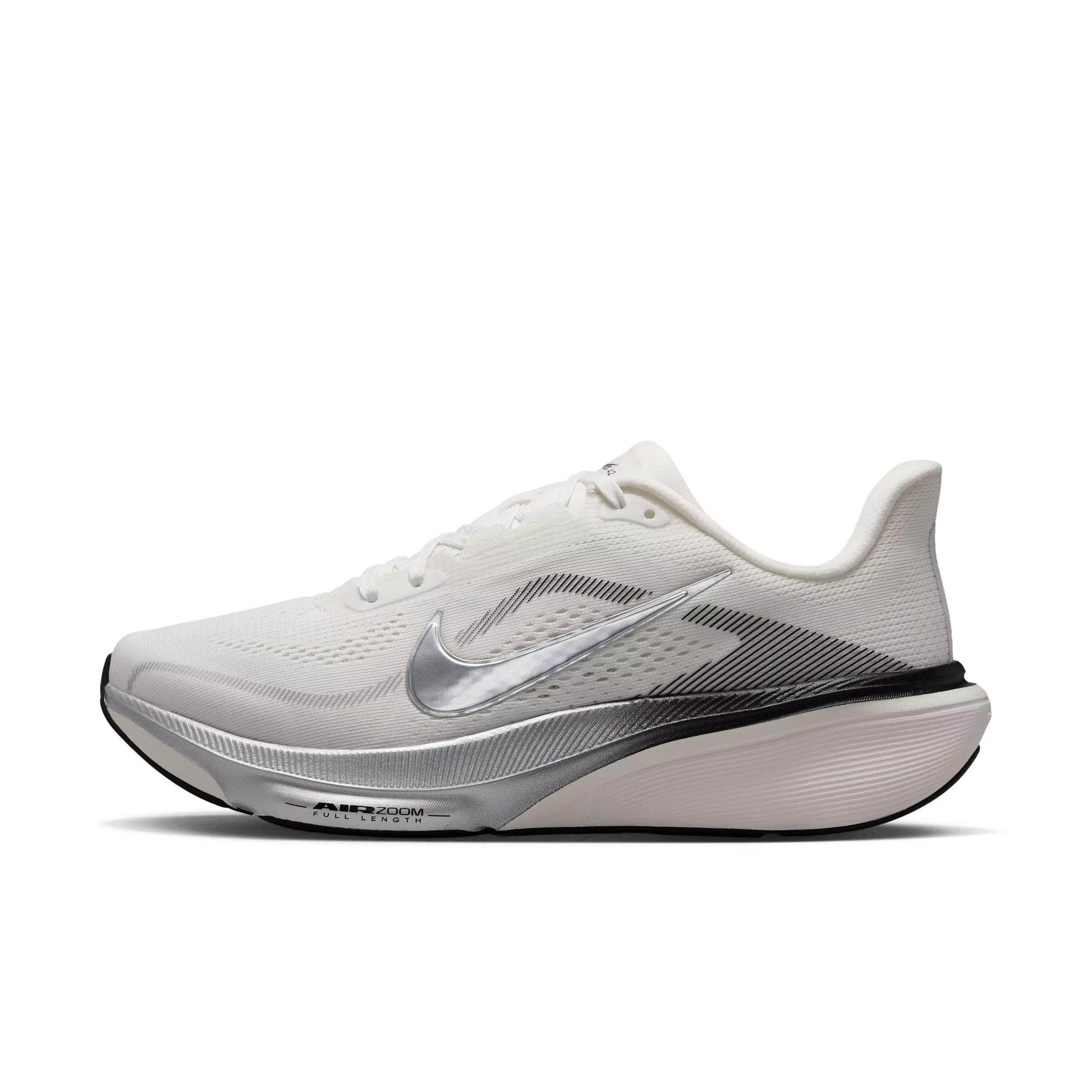 Nike Pegasus 42 "Summit White/Sail/Black/Metallic Silver" Women's Running Shoe - WHITE/SAIL/BLACK/SILVER