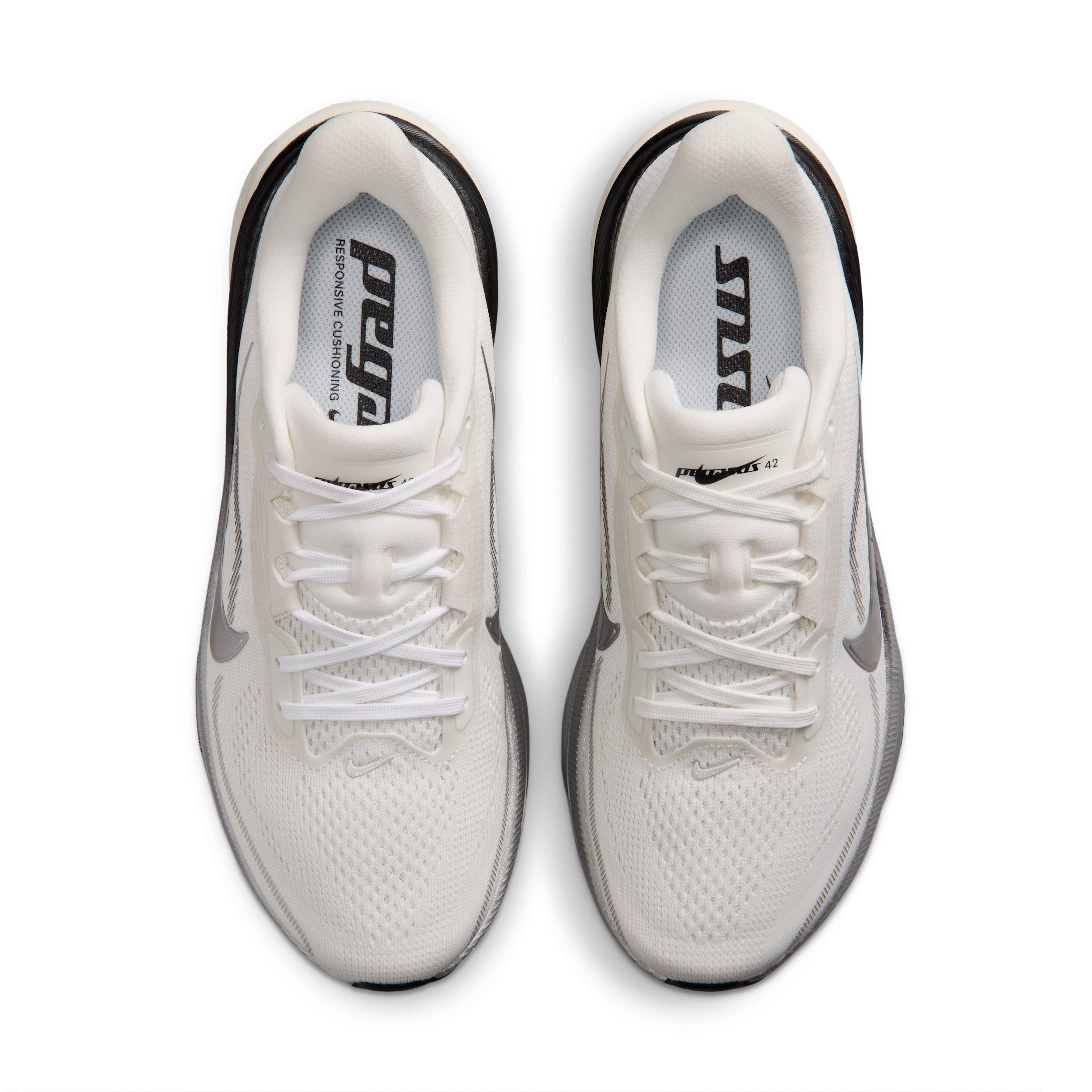 Nike Pegasus 42 "Summit White/Sail/Black/Metallic Silver" Women's Running Shoe - WHITE/SAIL/BLACK/SILVER