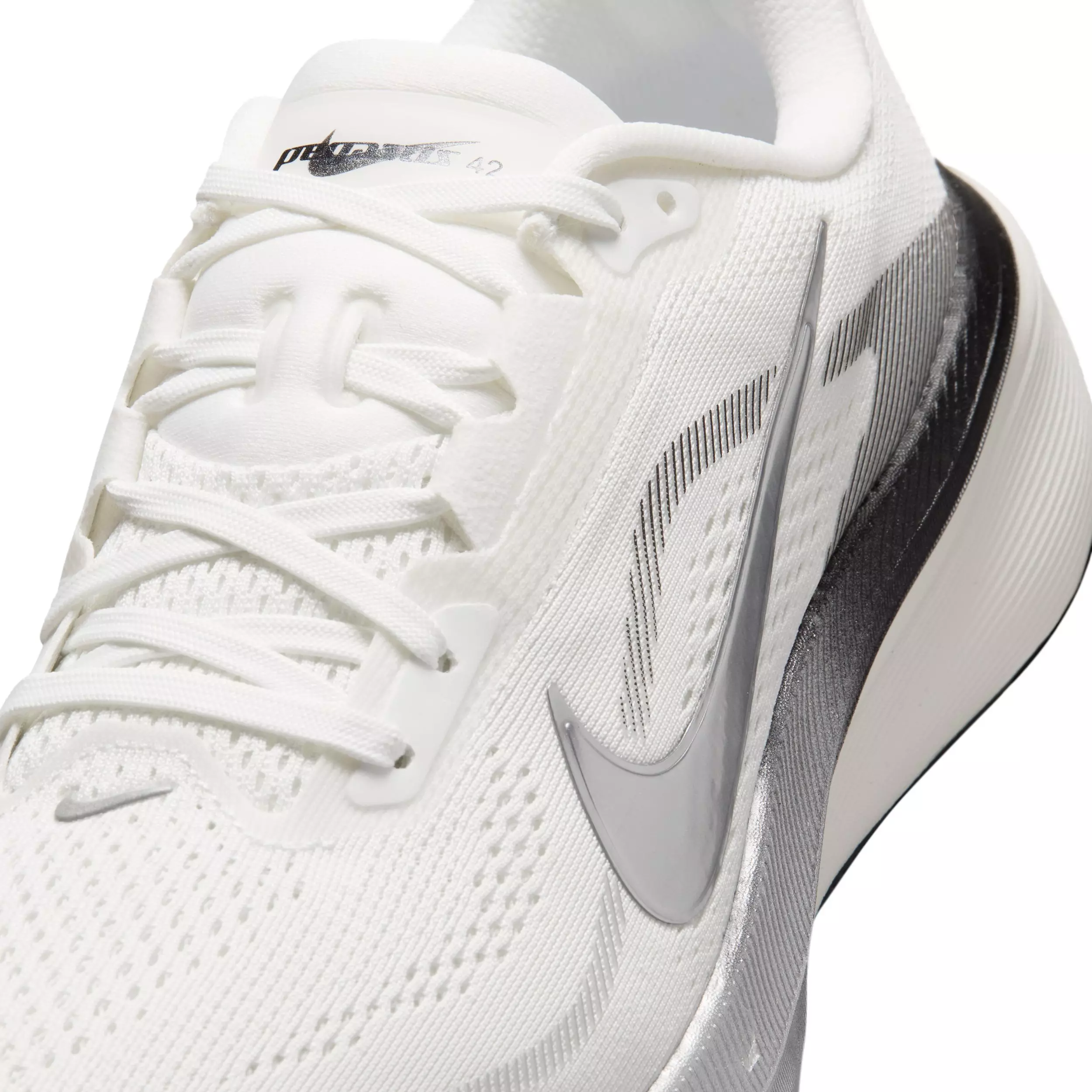 Nike Pegasus 42 "Summit White/Sail/Black/Metallic Silver" Women's Running Shoe - WHITE/SAIL/BLACK/SILVER