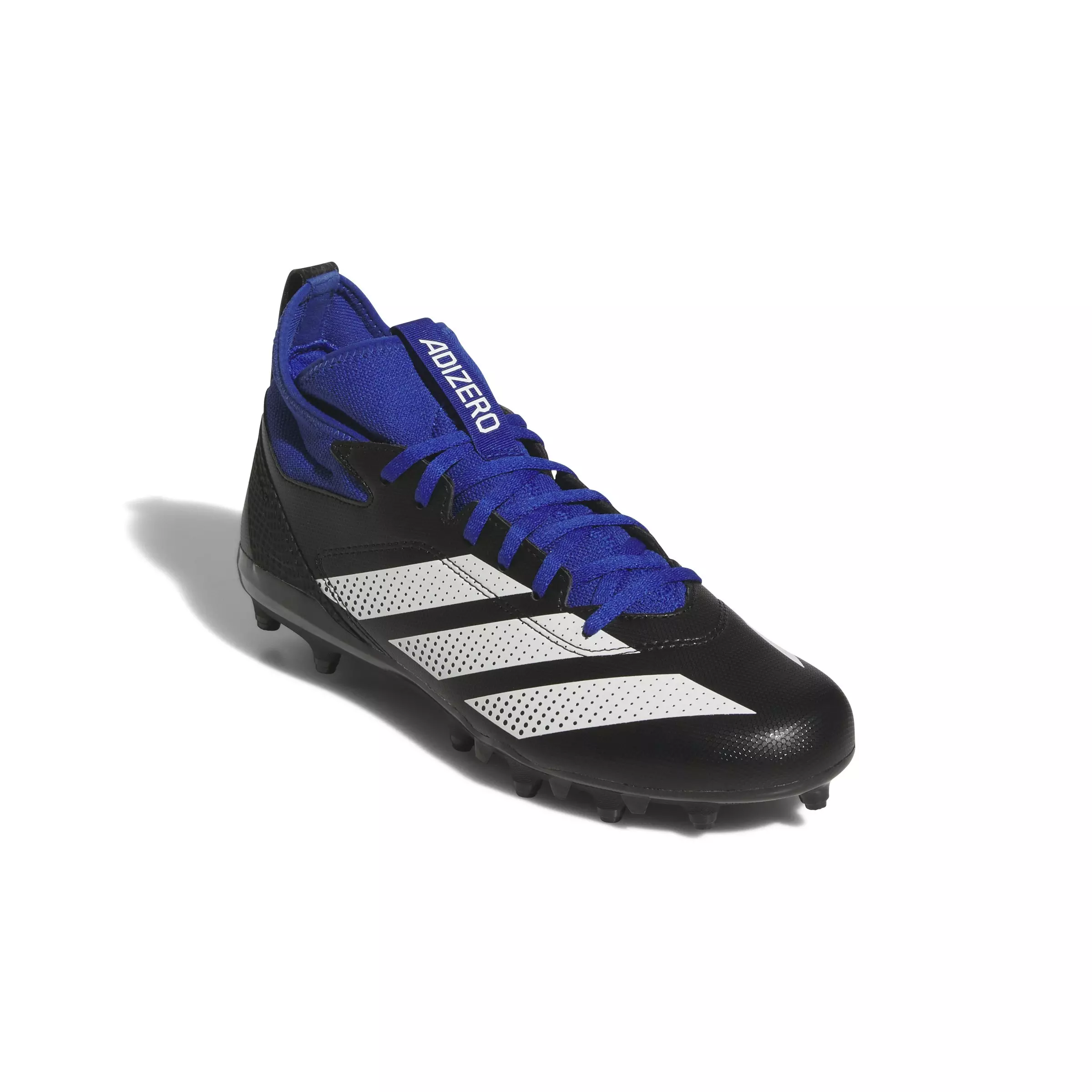 adidas Adizero Impact.2 "Core Black/Ftwr White/Team Royal Blue" Men's Football Cleat - BLACK/WHITE/ROYAL