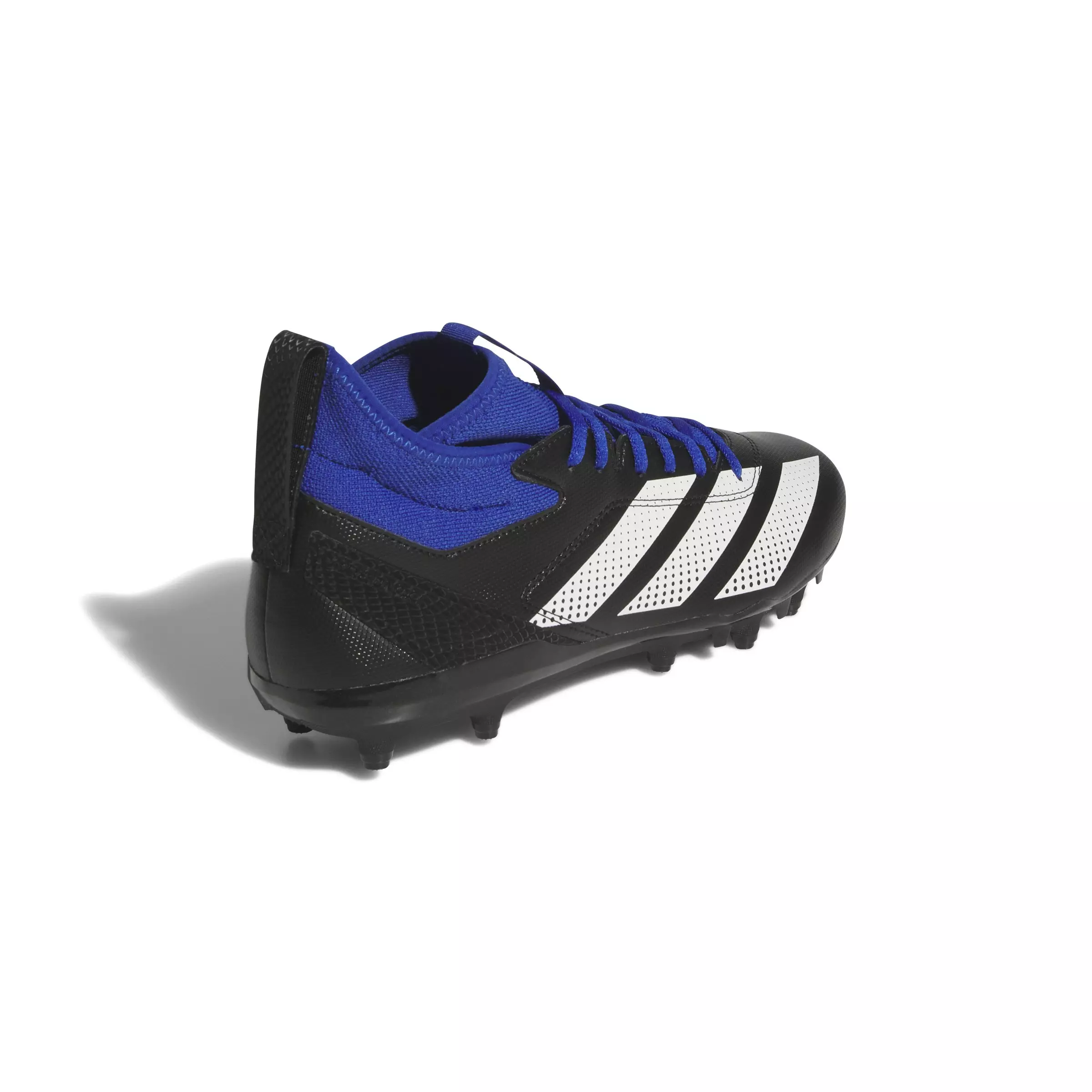 adidas Adizero Impact.2 "Core Black/Ftwr White/Team Royal Blue" Men's Football Cleat - BLACK/WHITE/ROYAL