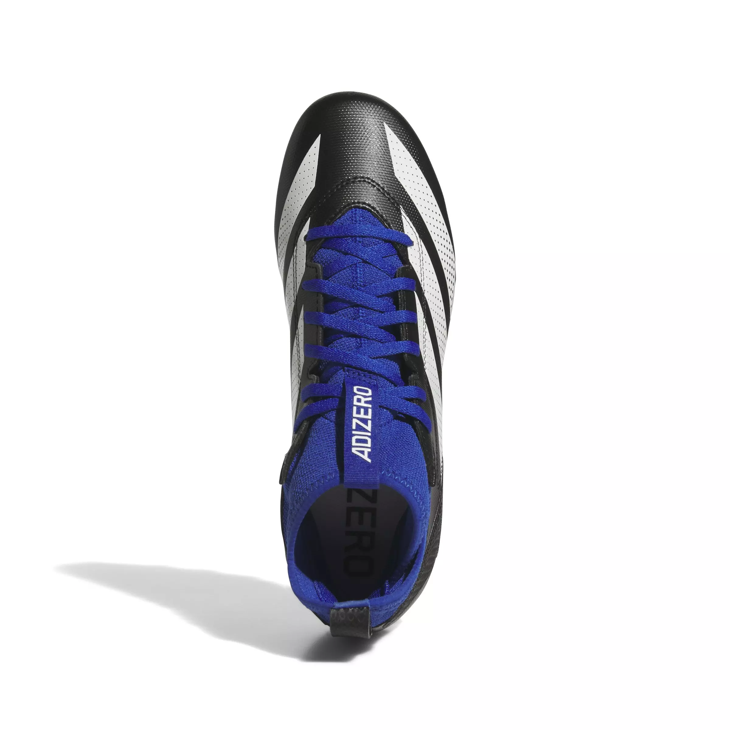 adidas Adizero Impact.2 "Core Black/Ftwr White/Team Royal Blue" Men's Football Cleat - BLACK/WHITE/ROYAL