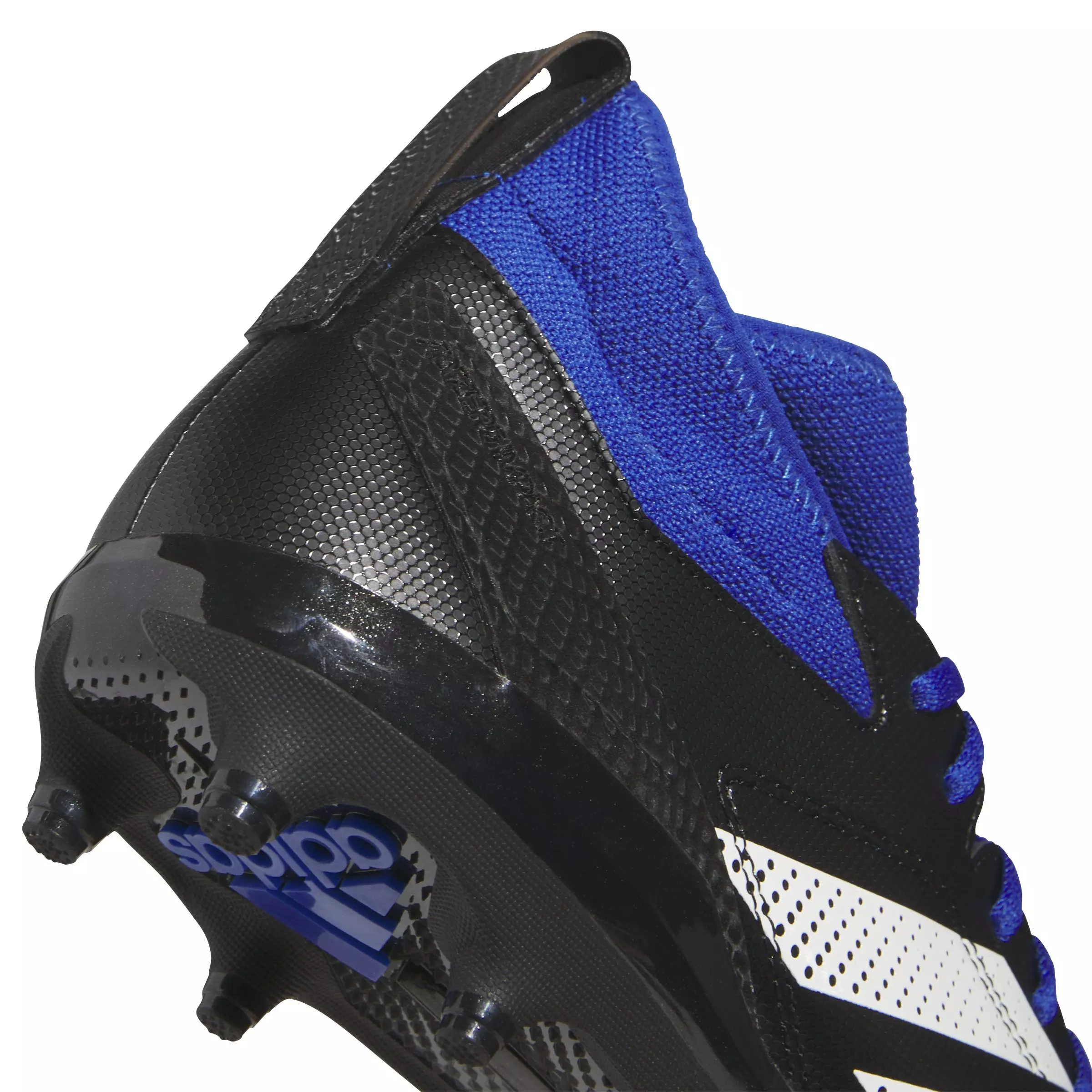 adidas Adizero Impact.2 "Core Black/Ftwr White/Team Royal Blue" Men's Football Cleat - BLACK/WHITE/ROYAL