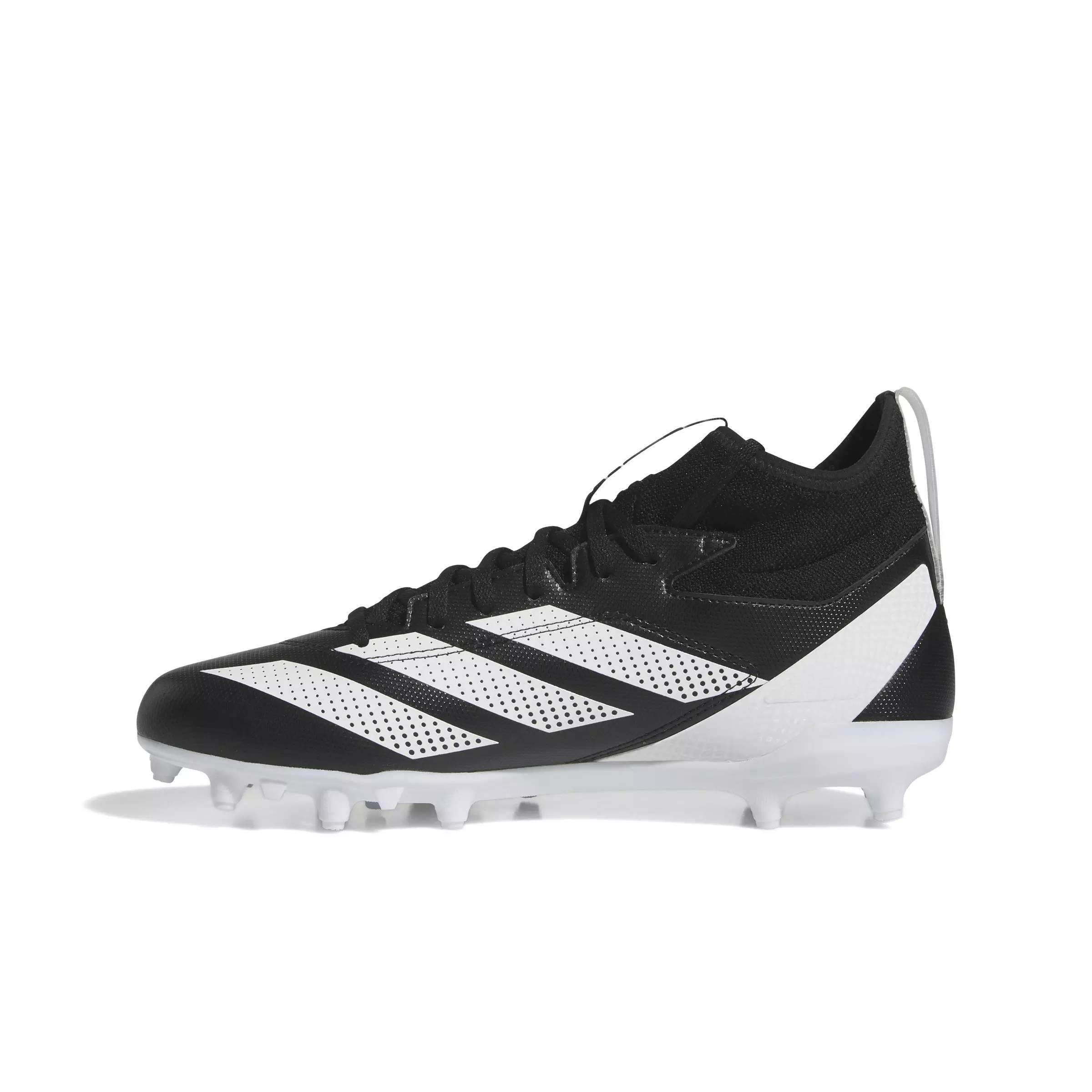 adidas Adizero Impact.2 "Core Black/Ftwr White/Core Black" Men's Football Cleat - BLACK/WHITE/BLACK