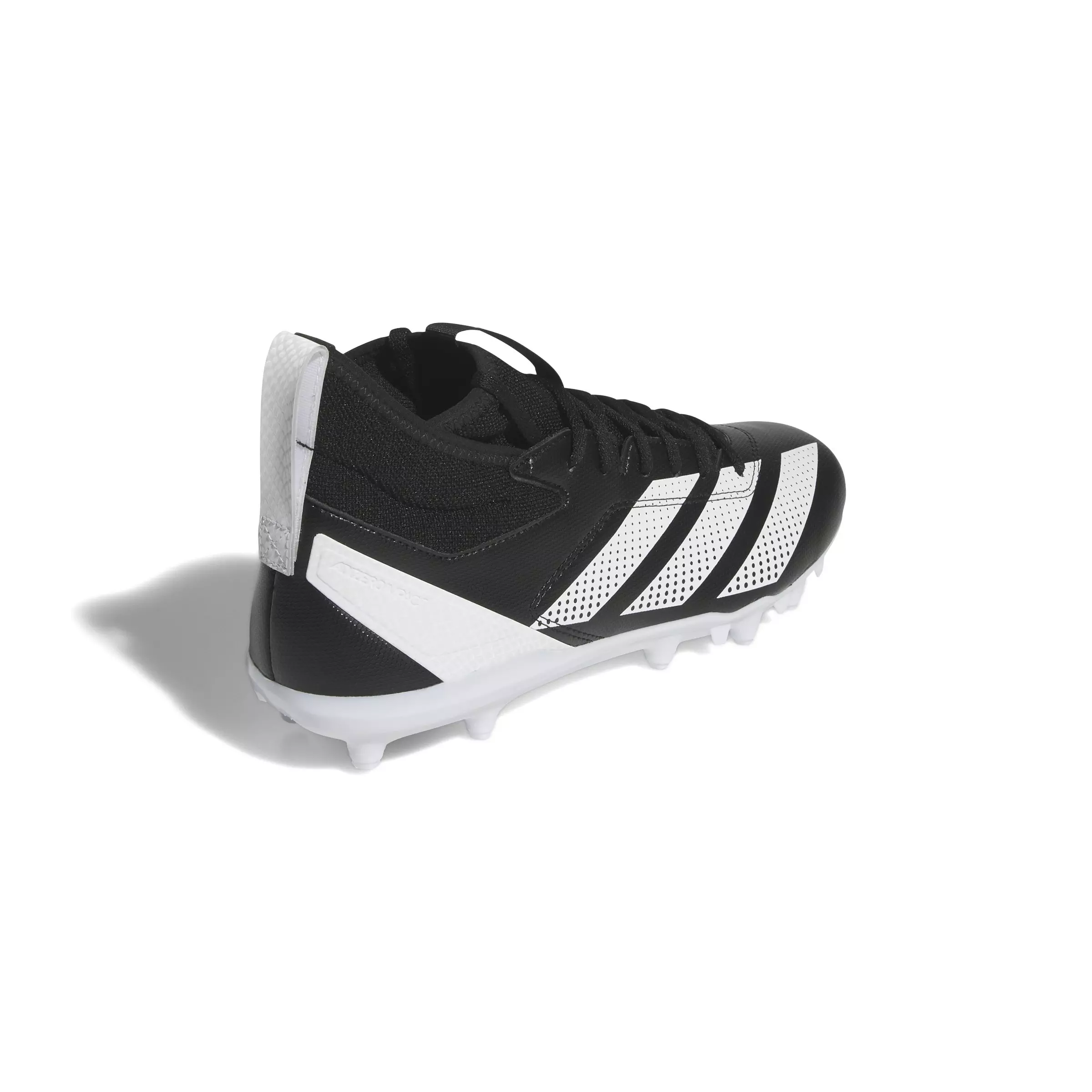 adidas Adizero Impact.2 "Core Black/Ftwr White/Core Black" Men's Football Cleat - BLACK/WHITE/BLACK