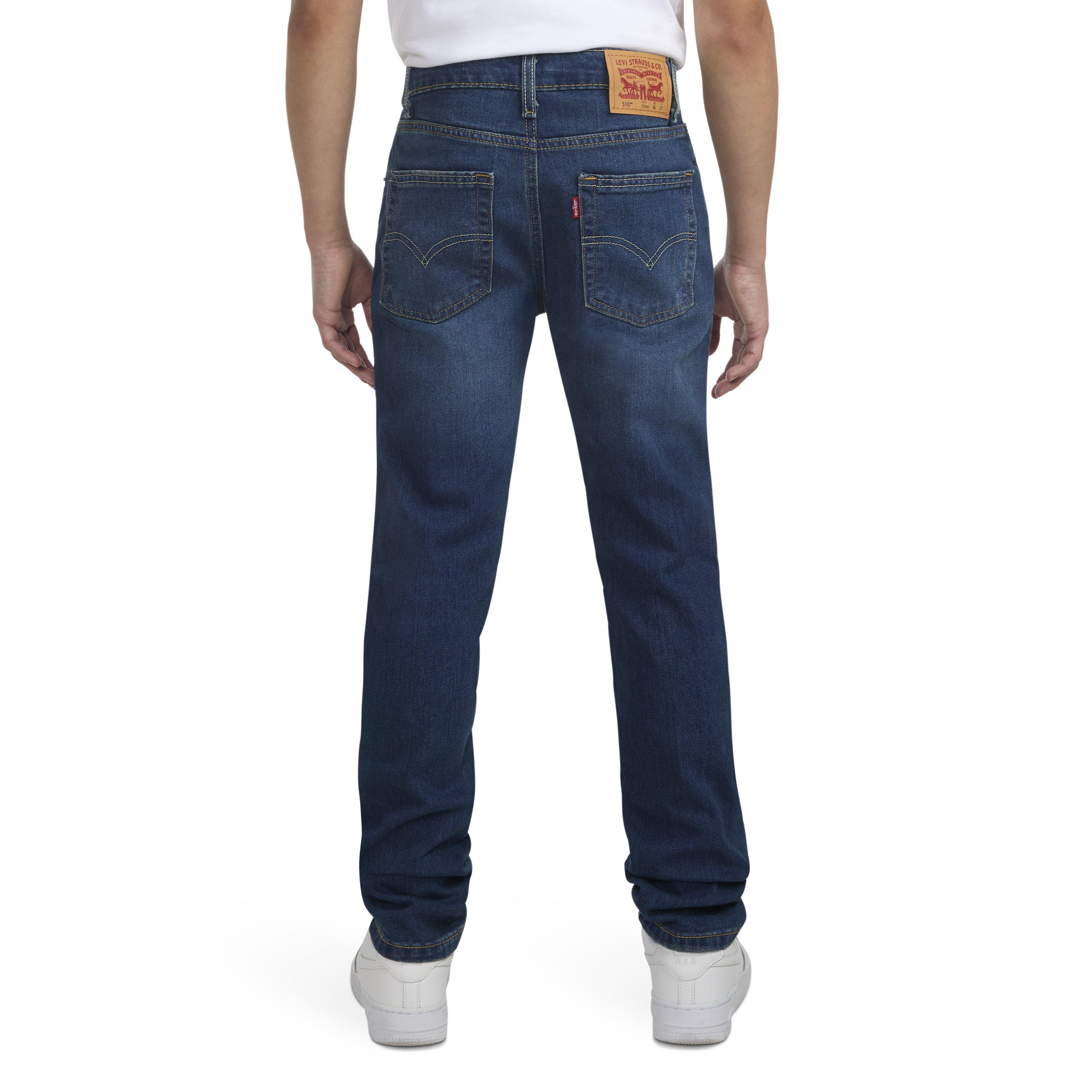 Levi's 510 Classic Skinny Fit Med Wash Big Boys' Melbourne Blue Denim Jeans