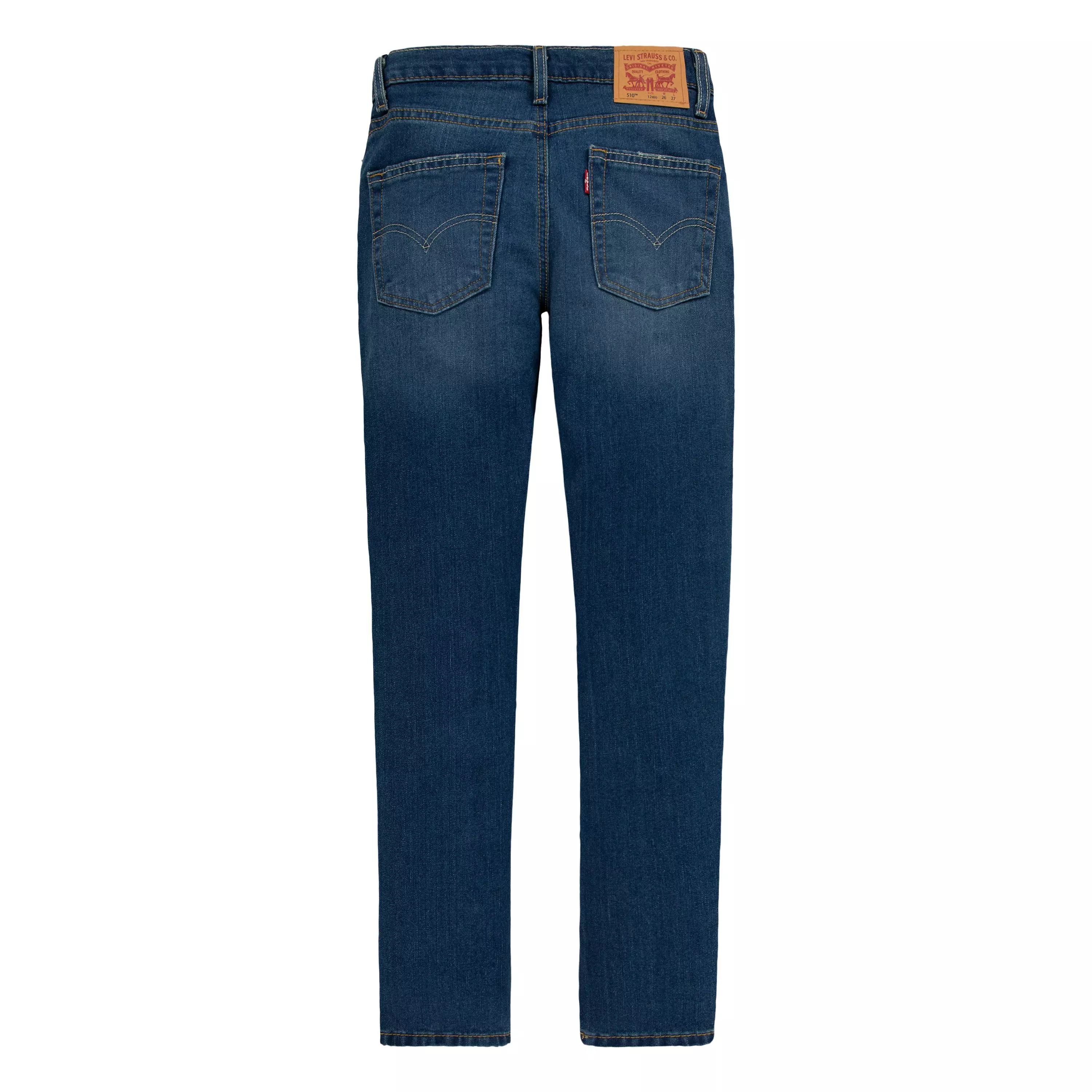 Levi's Big Boys' 510 Classic Skinny Fit Med Wash Melbourne Blue Denim Jeans - MELBOURNE BLUE