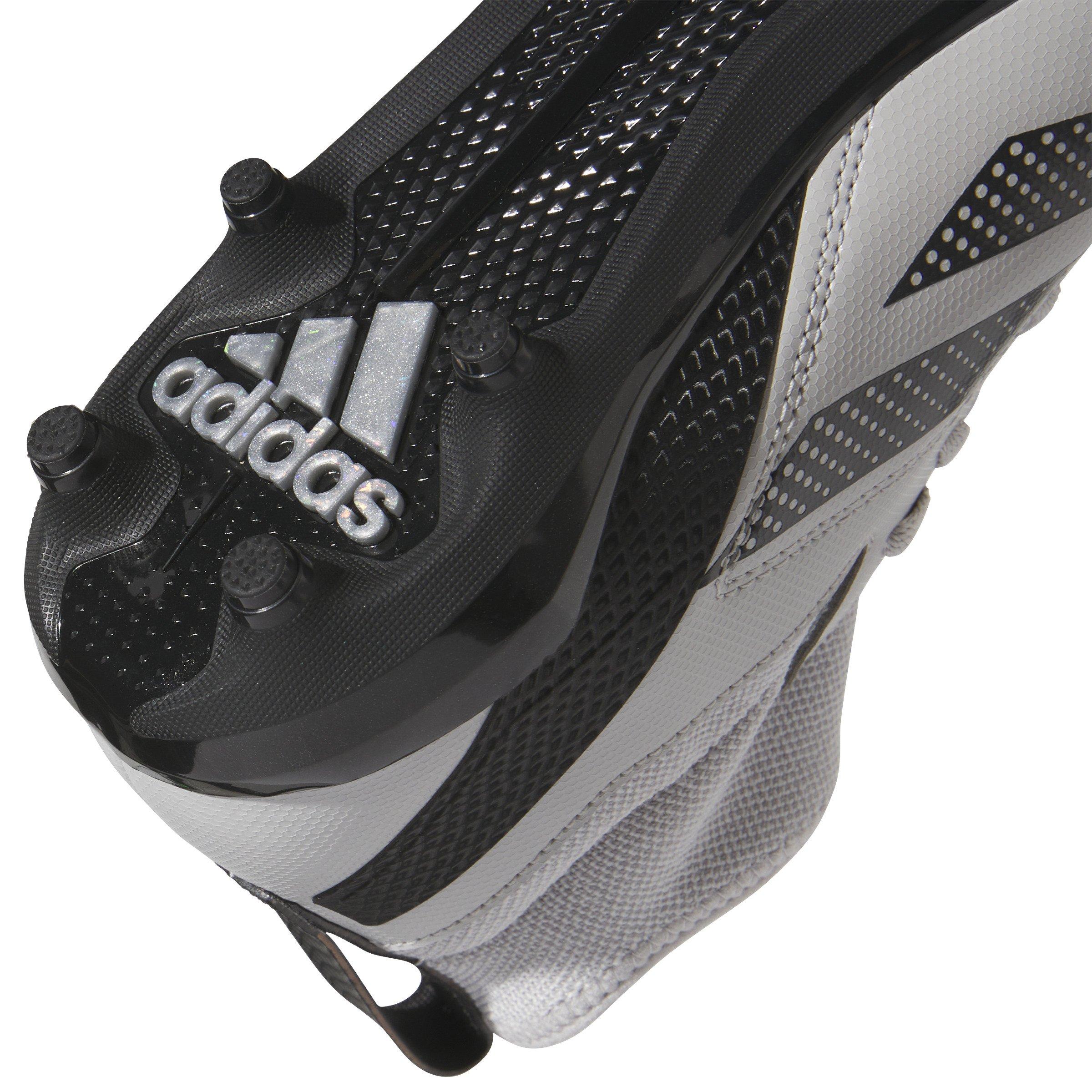 adidas Adizero Impact.2 "Grey Two/Core Black/Grey Two" Men's Football Cleat - GREY/BLACK/GREY Thumbnail View 7