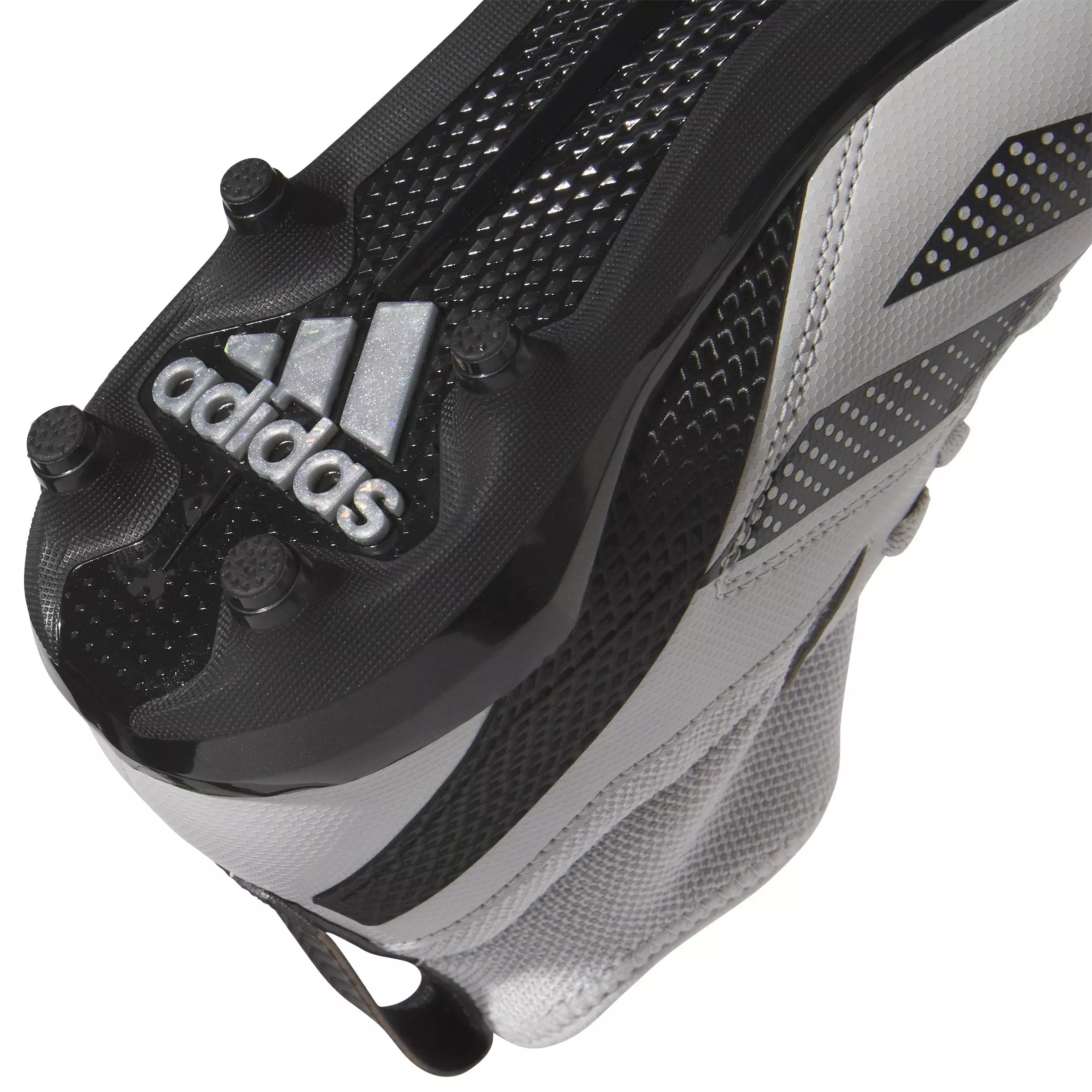 adidas Adizero Impact.2 "Grey Two/Core Black/Grey Two" Men's Football Cleat - GREY/BLACK/GREY