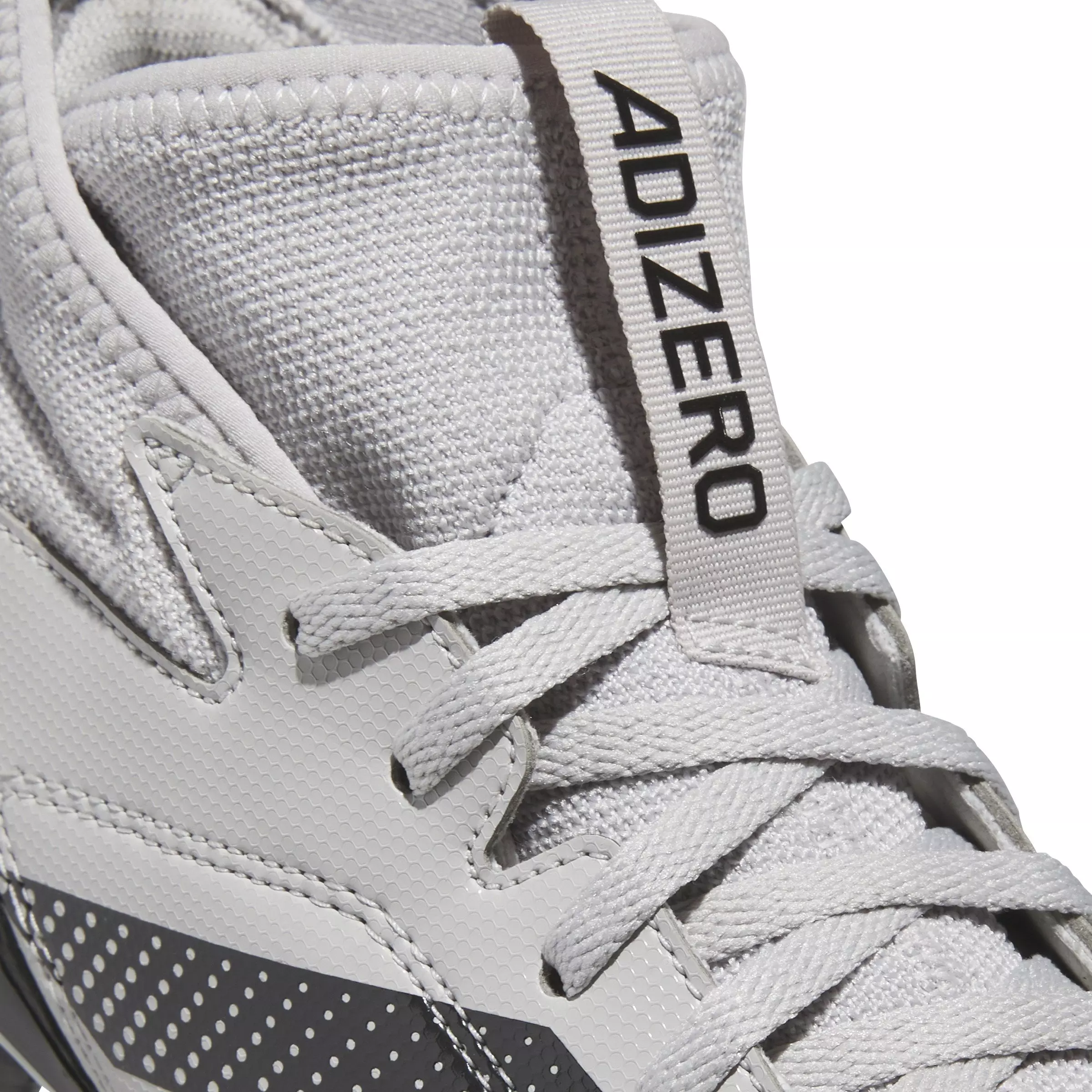 adidas Adizero Impact.2 "Grey Two/Core Black/Grey Two" Men's Football Cleat - GREY/BLACK/GREY