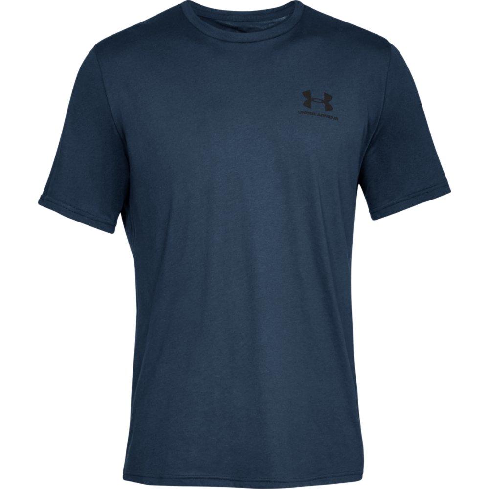Under Armour Men's Sportstyle Navy Tee - NAVY Thumbnail View 2