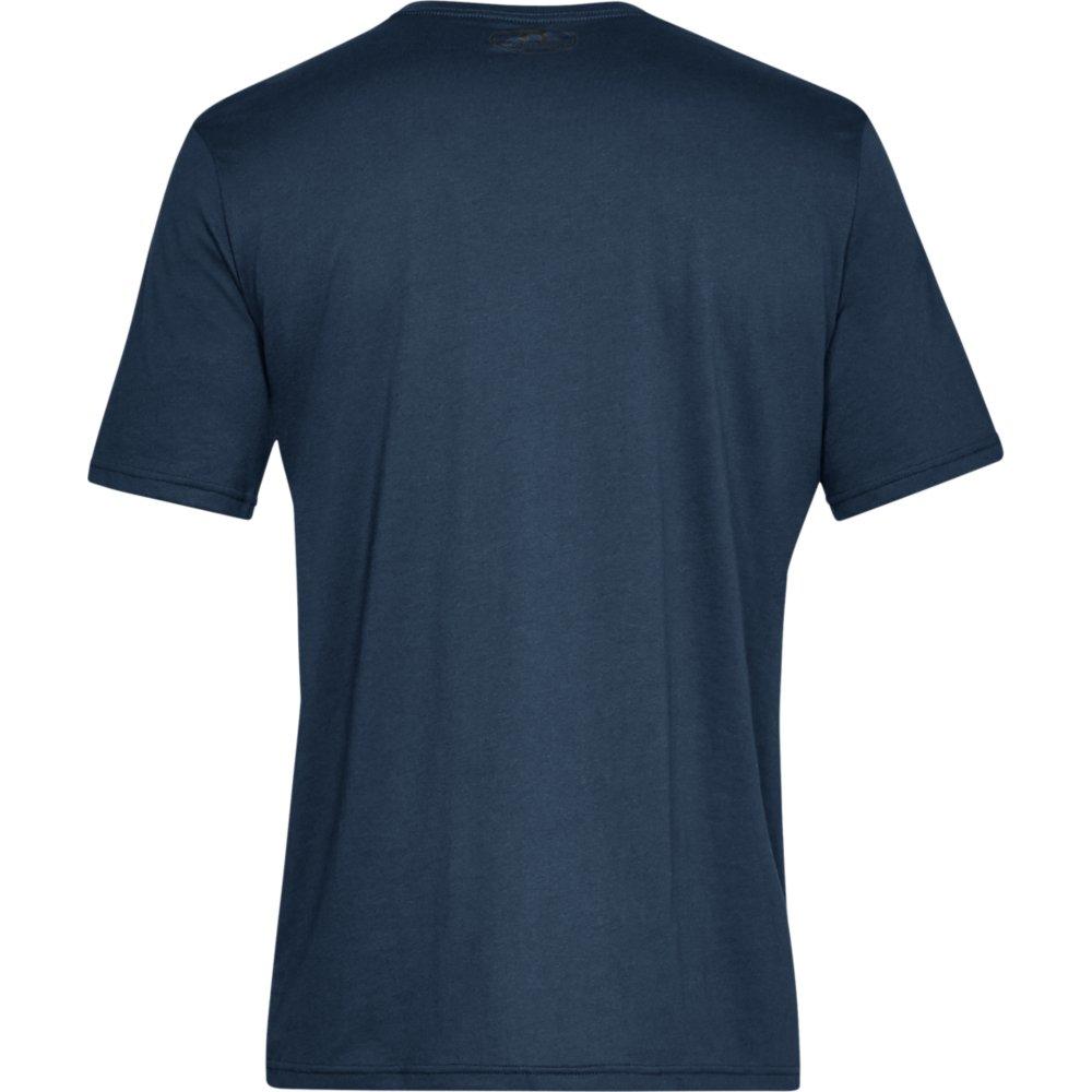 Under Armour Men's Sportstyle Navy Tee - NAVY Thumbnail View 4