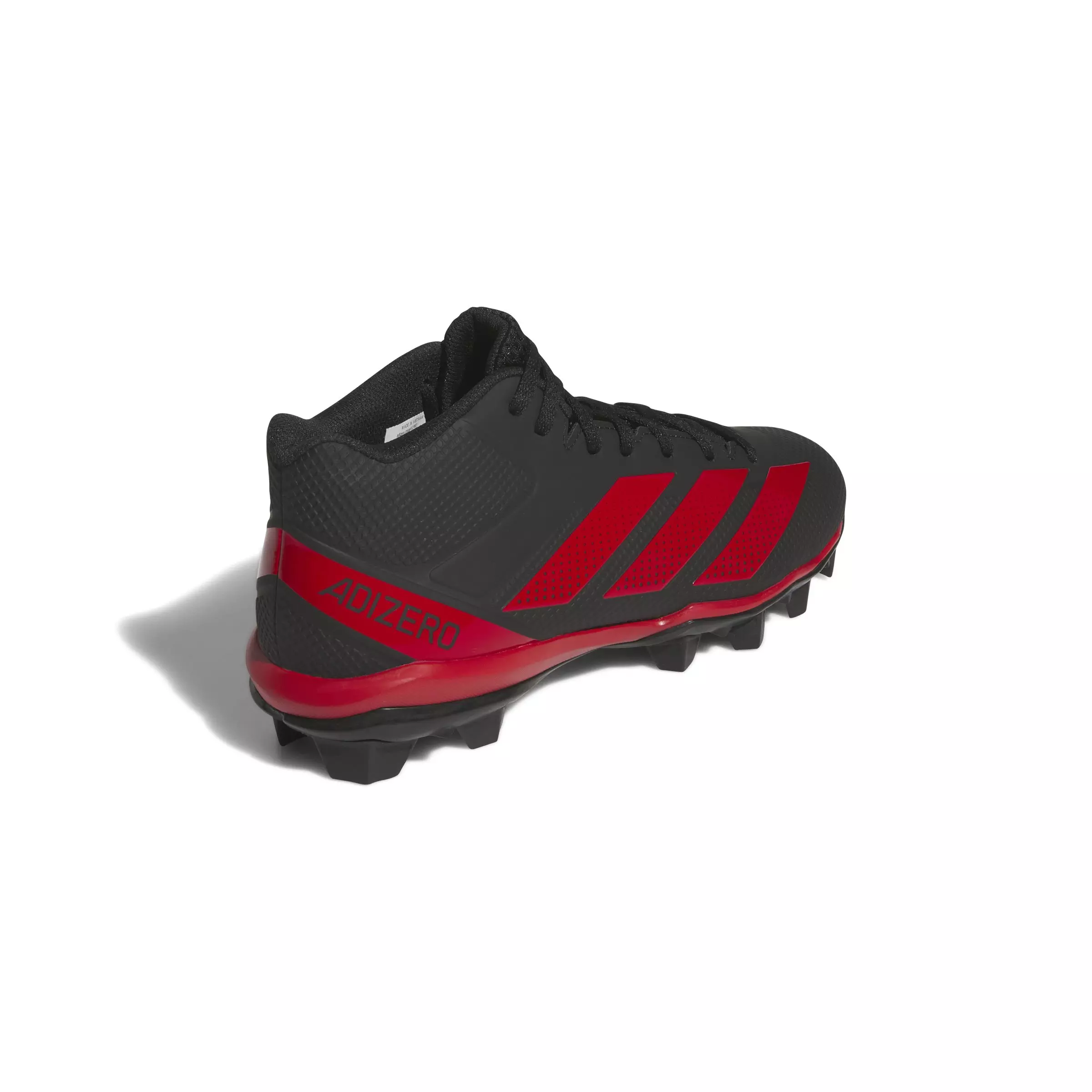 adidas Adizero Impact.2 "Core Black/Team Power Red 2/Core Black" Men's Football Cleat - BLACK/RED/BLACK