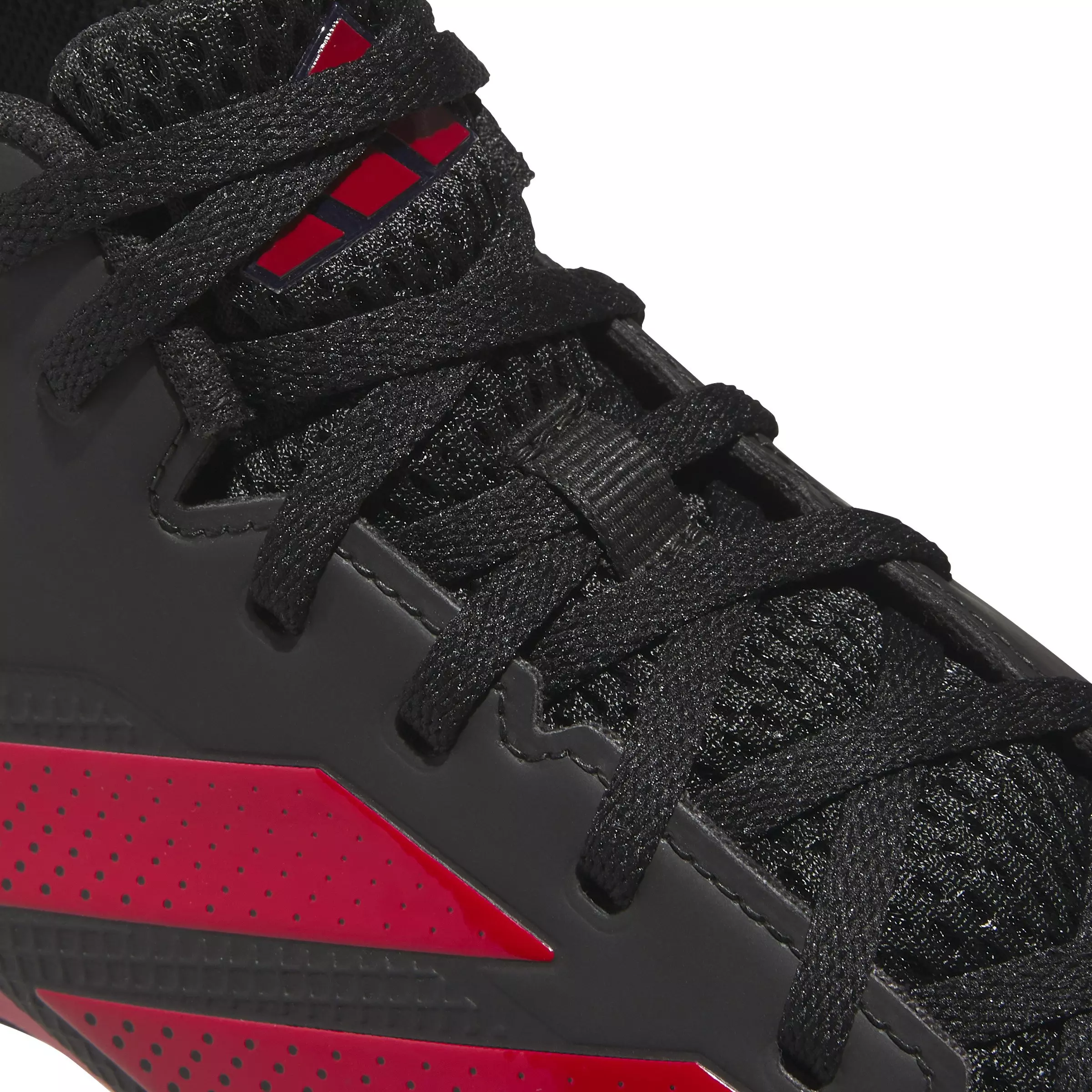 adidas Adizero Impact.2 "Core Black/Team Power Red 2/Core Black" Men's Football Cleat - BLACK/RED/BLACK