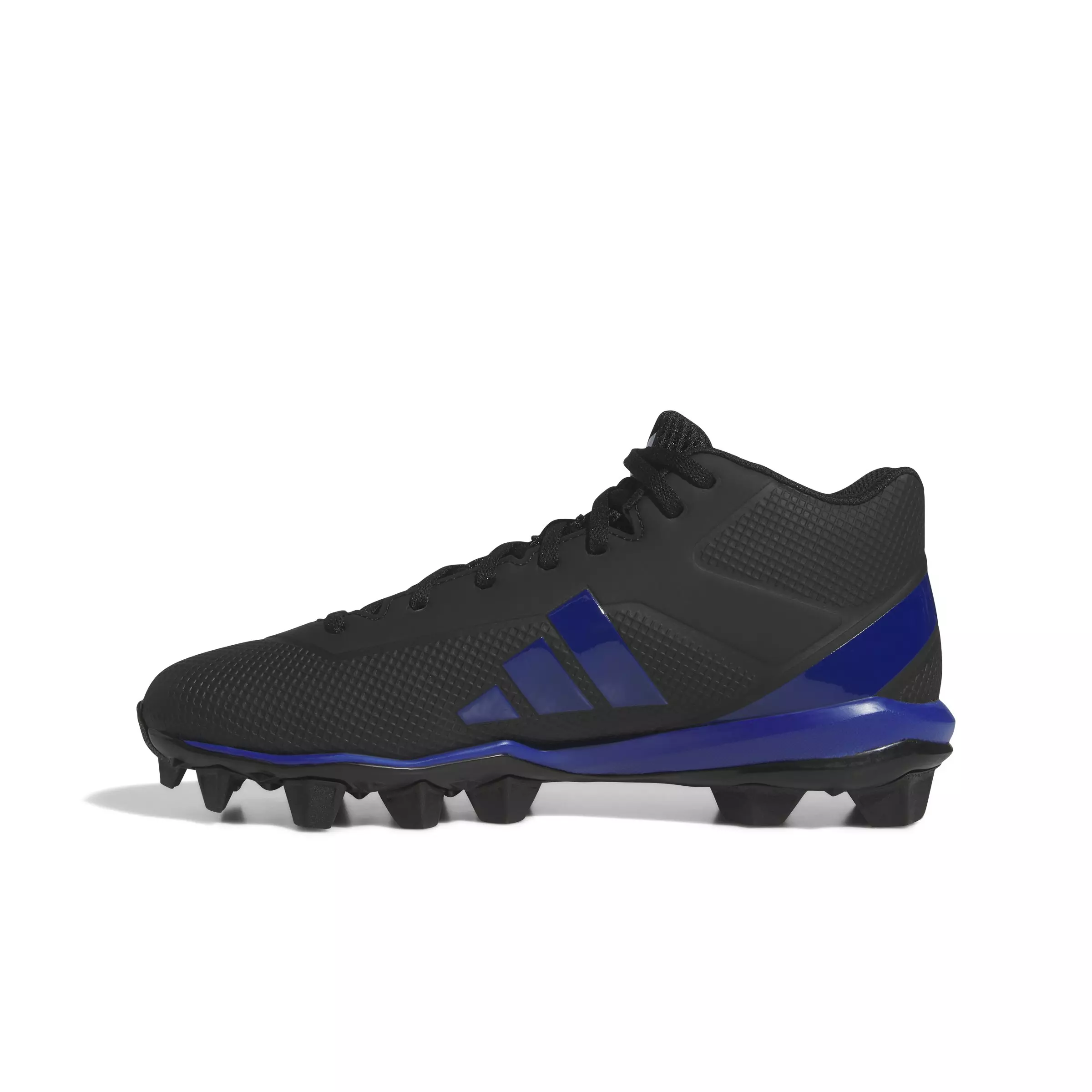 adidas Adizero Impact.2 "Core Black/Team Royal Blue/Core Black" Men's Football Cleat - BLACK/ROYAL/BLACK