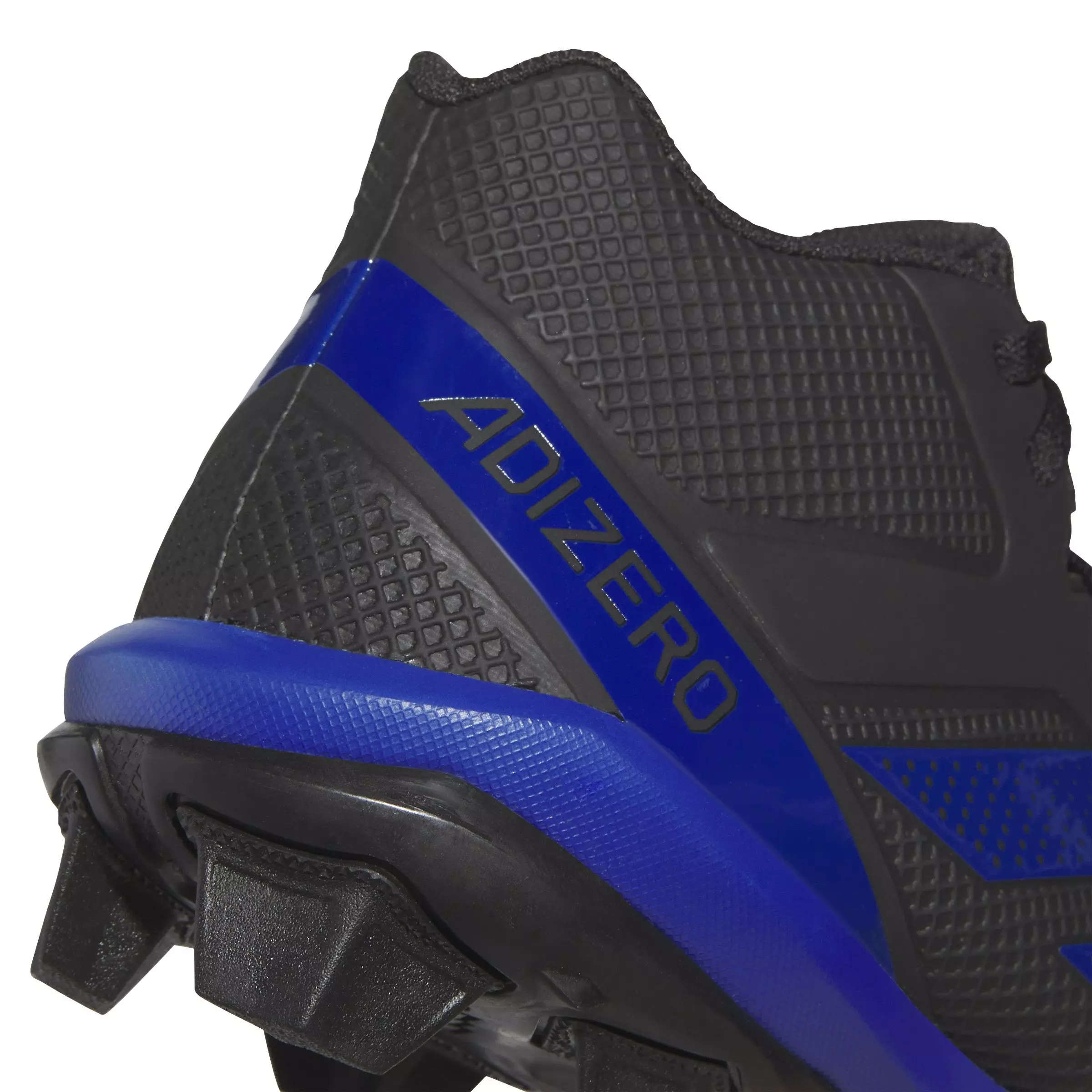 adidas Adizero Impact.2 "Core Black/Team Royal Blue/Core Black" Men's Football Cleat - BLACK/ROYAL/BLACK
