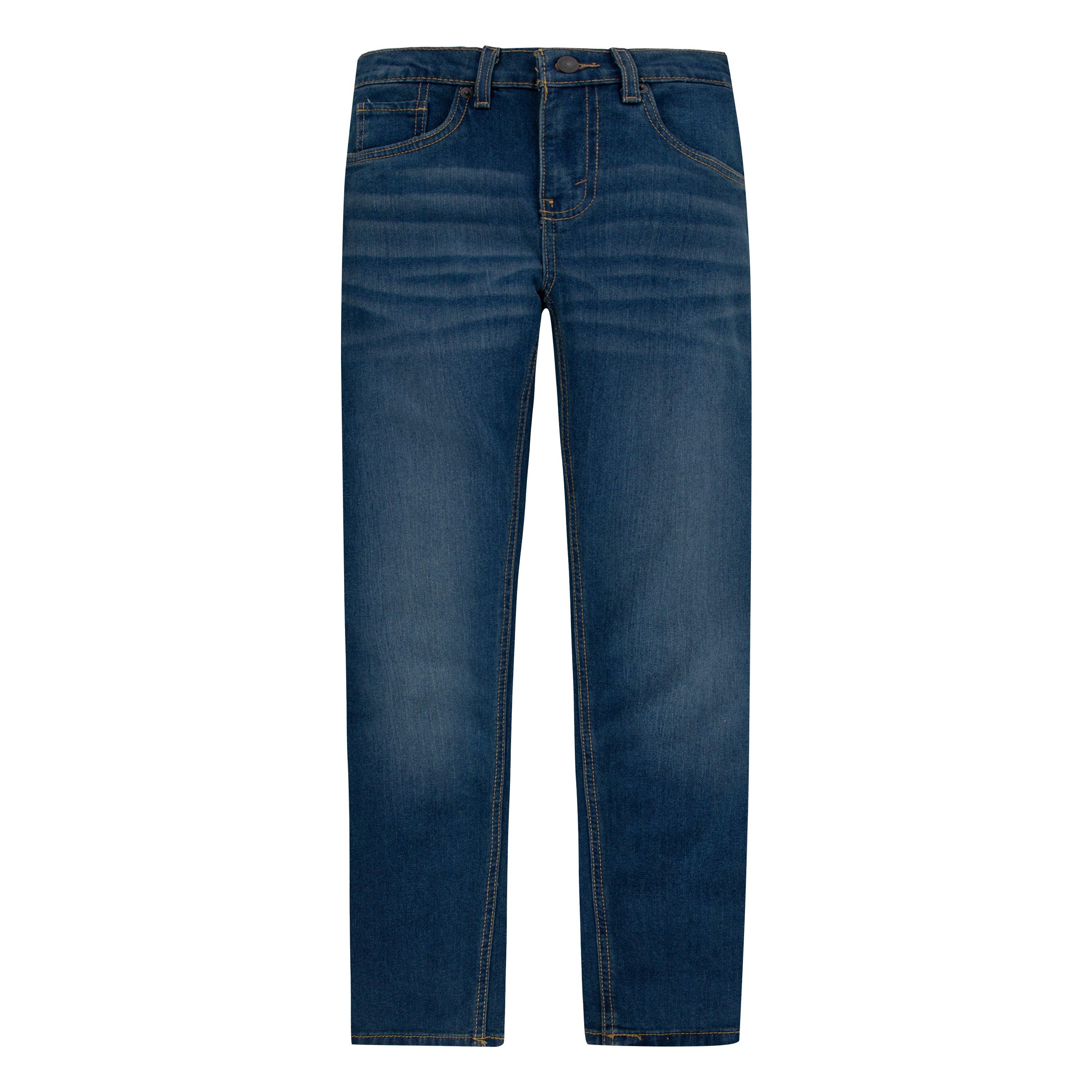 Levi's Big Boys' 514 Straight Performance Classic Medium Blue Wash Denim Jeans - BLUE Thumbnail View 8