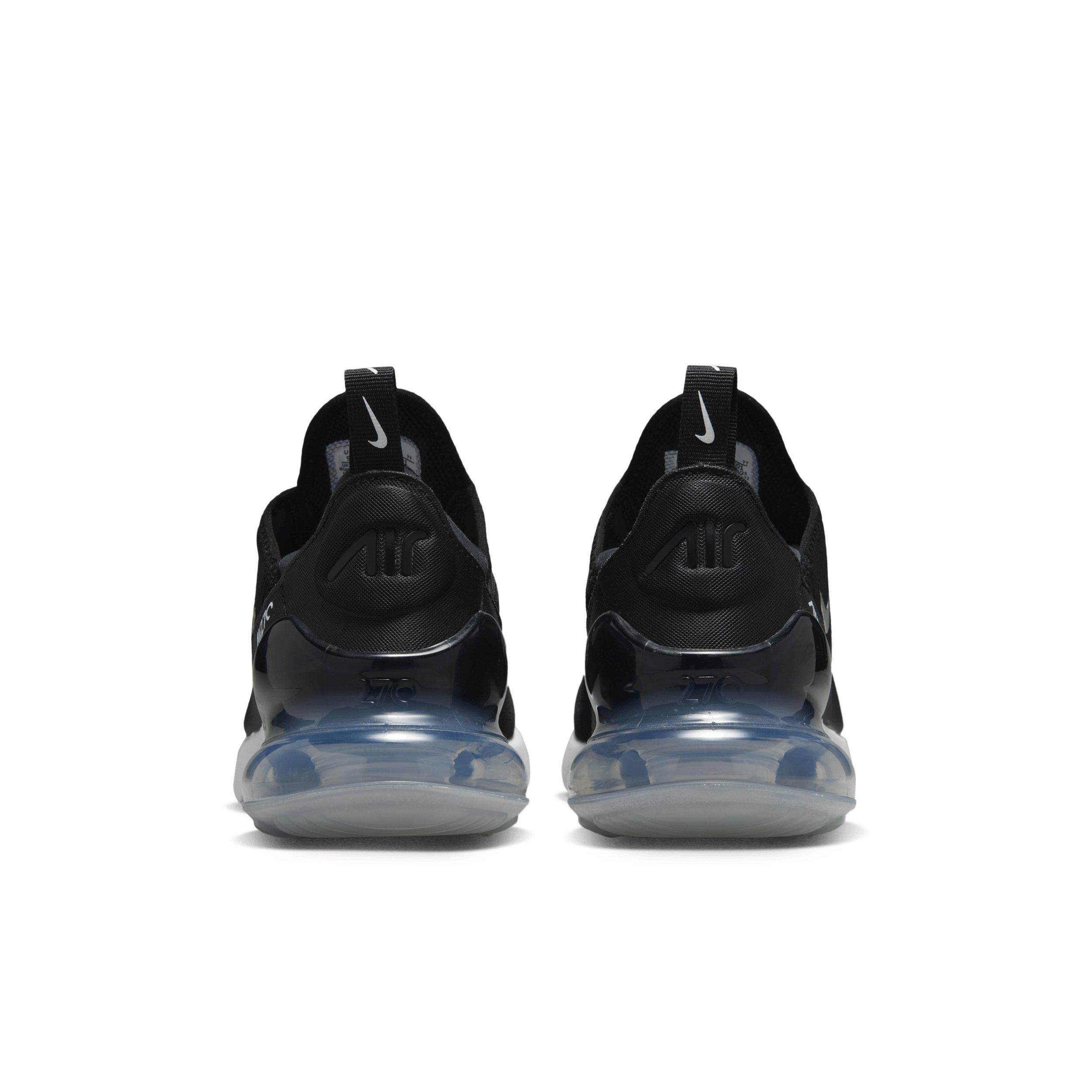 Nike Air Max 270 "Black/White/Metallic Silver" Women's Shoe - BLACK/WHITE/SILVER Thumbnail View 5