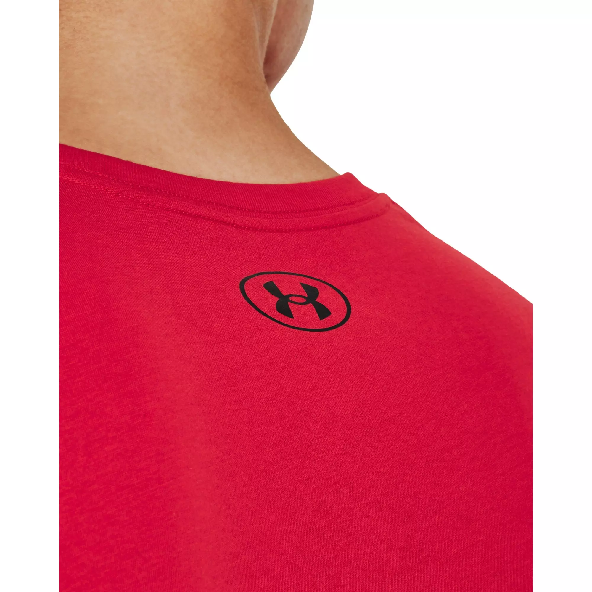 Under Armour Men's Sportstyle Red Tee - RED