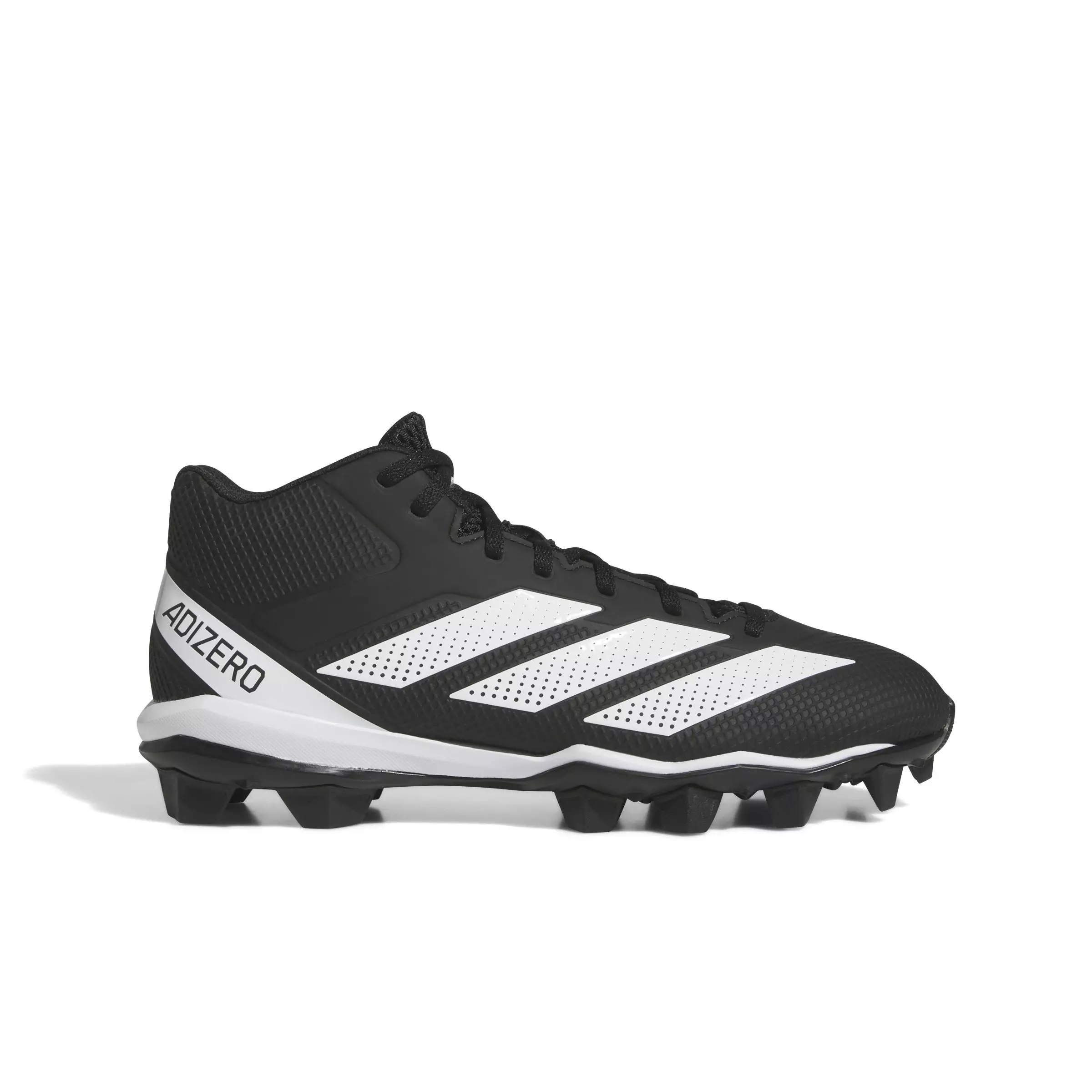 adidas Adizero Impact.2 "Core Black/Ftwr White/Core Black" Men's Football Cleat - BLACK/WHITE/BLACK