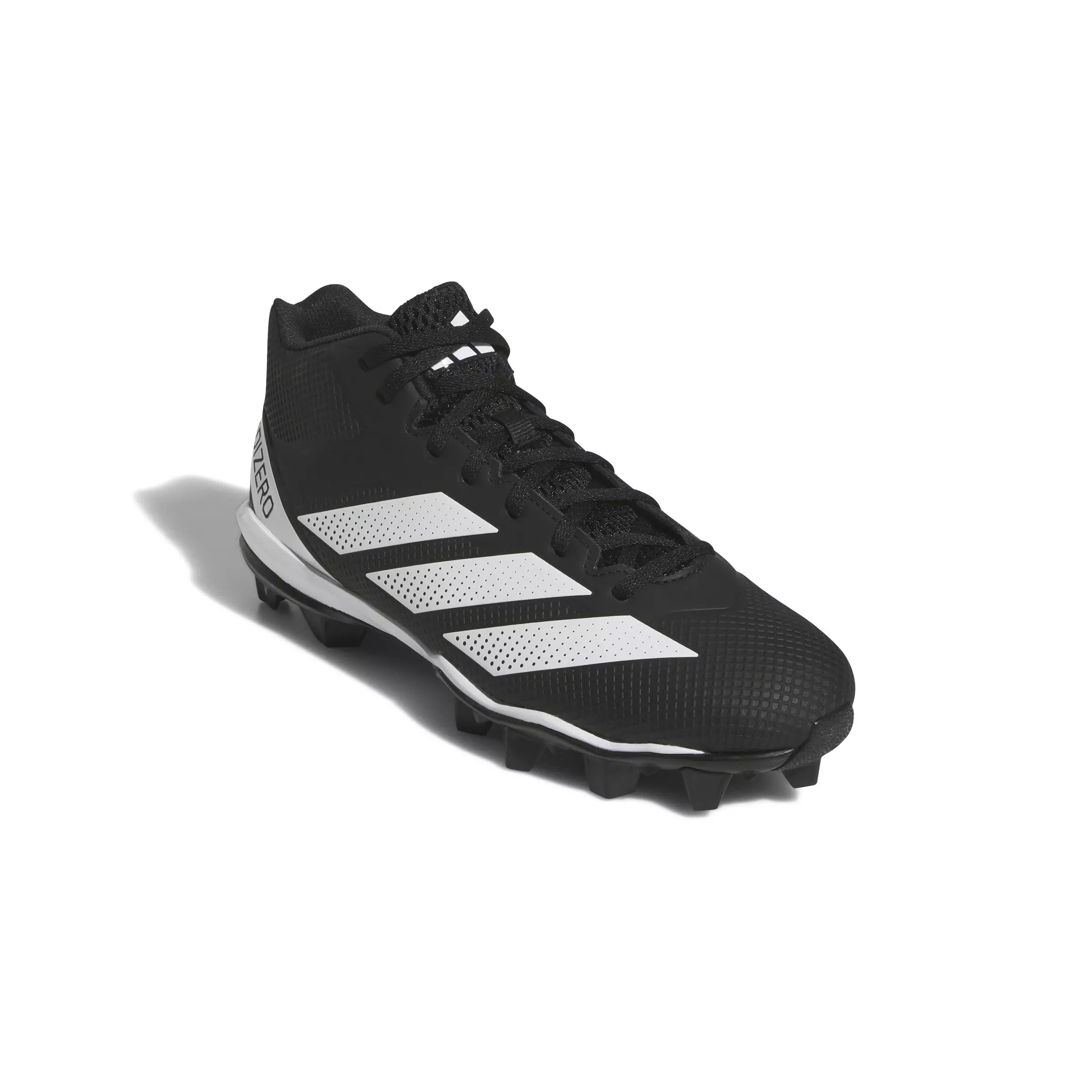 adidas Adizero Impact.2 "Core Black/Ftwr White/Core Black" Men's Football Cleat - BLACK/WHITE/BLACK