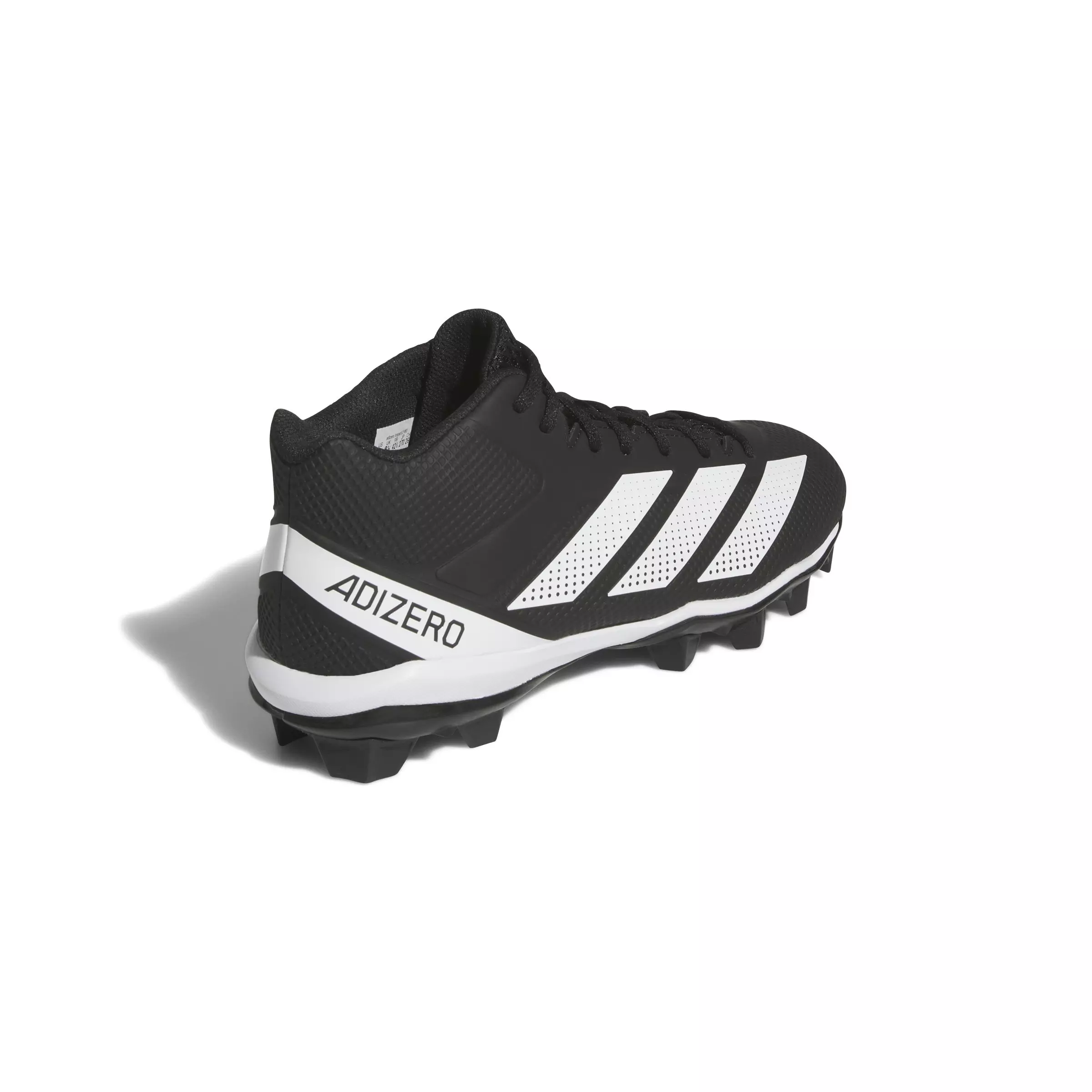 adidas Adizero Impact.2 "Core Black/Ftwr White/Core Black" Men's Football Cleat - BLACK/WHITE/BLACK