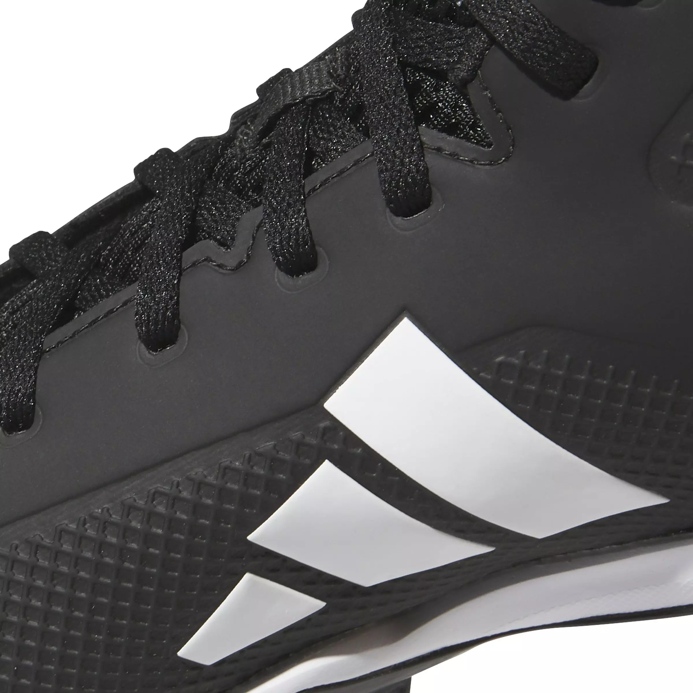 adidas Adizero Impact.2 "Core Black/Ftwr White/Core Black" Men's Football Cleat - BLACK/WHITE/BLACK