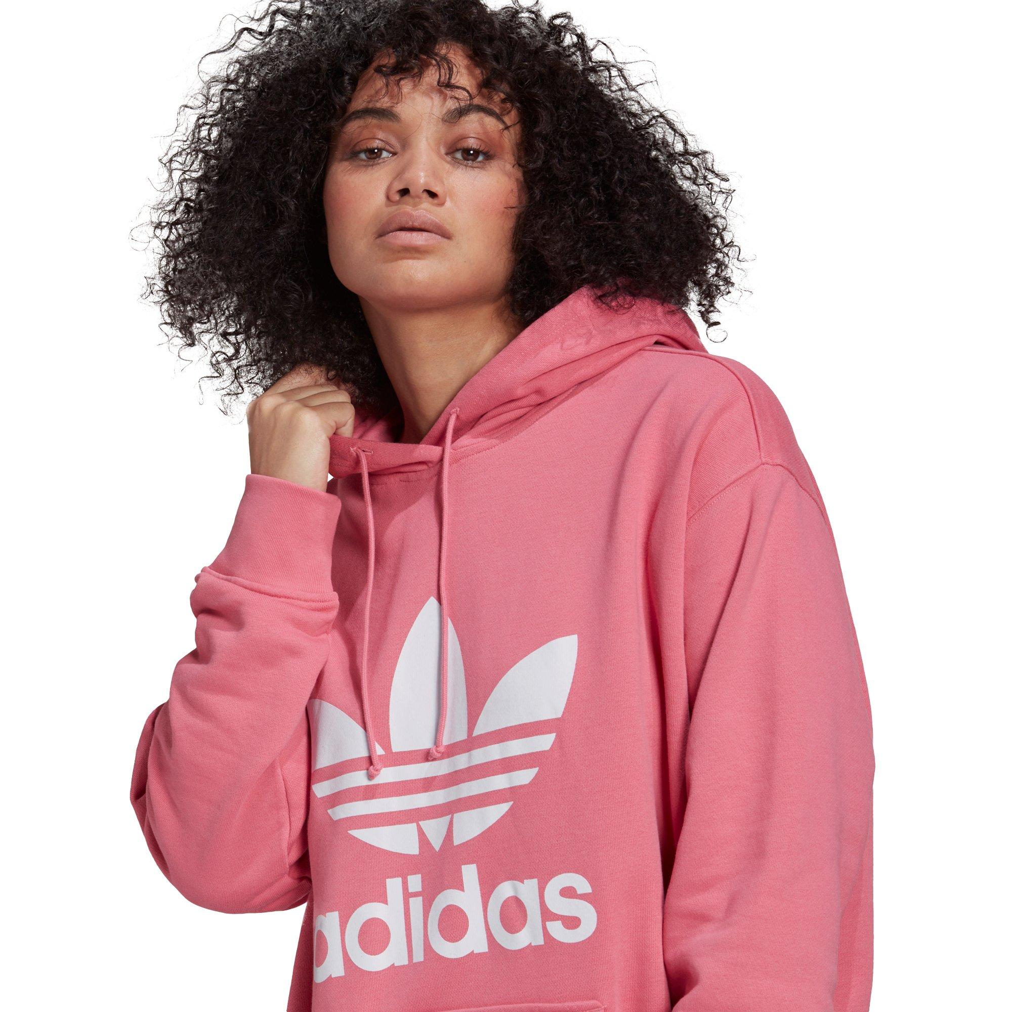 Adidas hoodie outlet rose