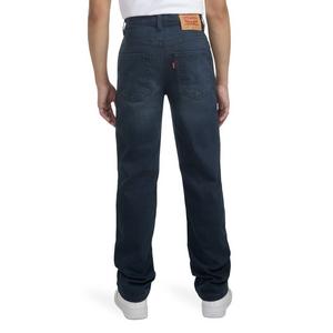Levi's Big Boys' 514 Straight Performance Classic Black Wash Denim Jeans