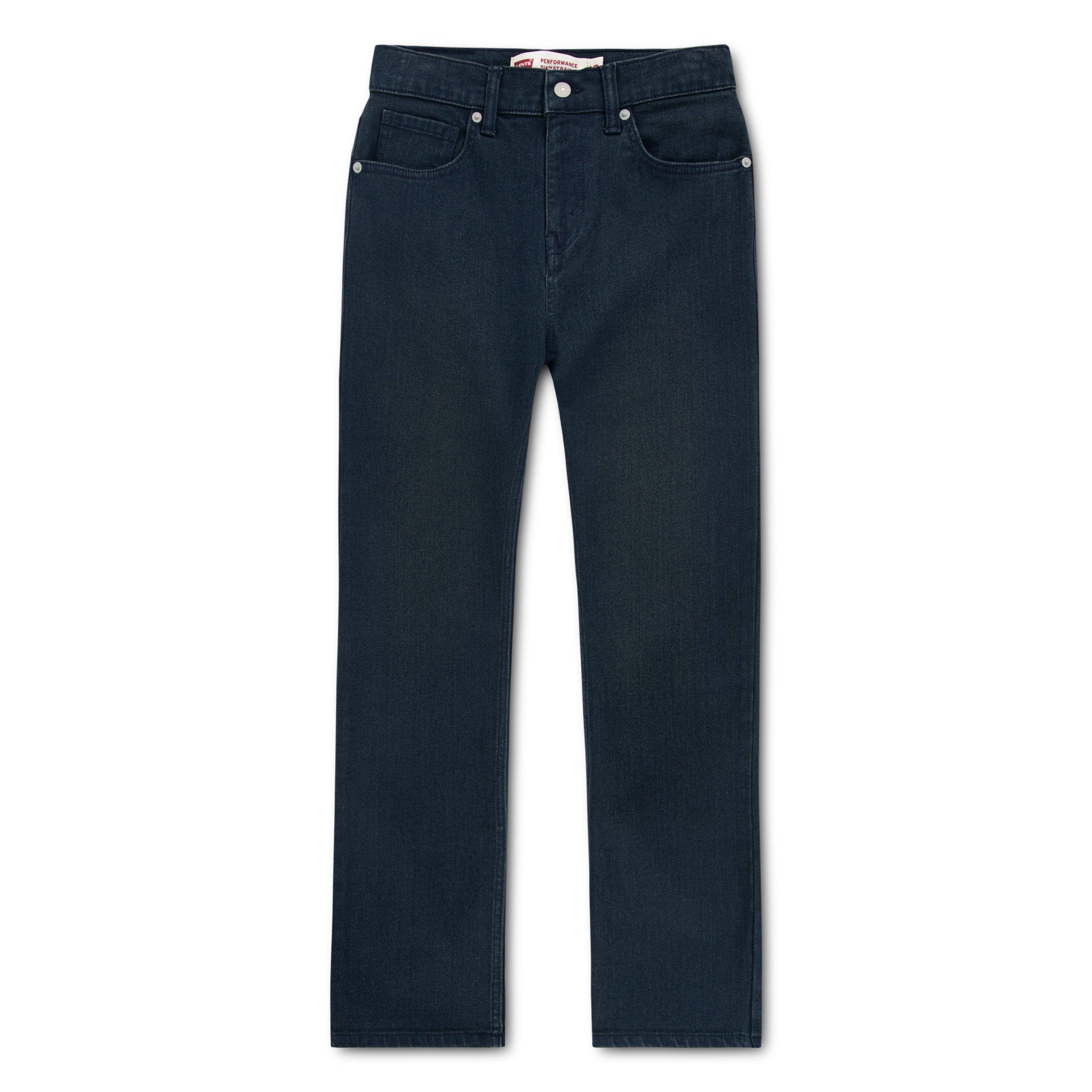 Levi's Big Boys' 514 Straight Performance Classic Black Wash Denim Jeans - BLACK Thumbnail View 8