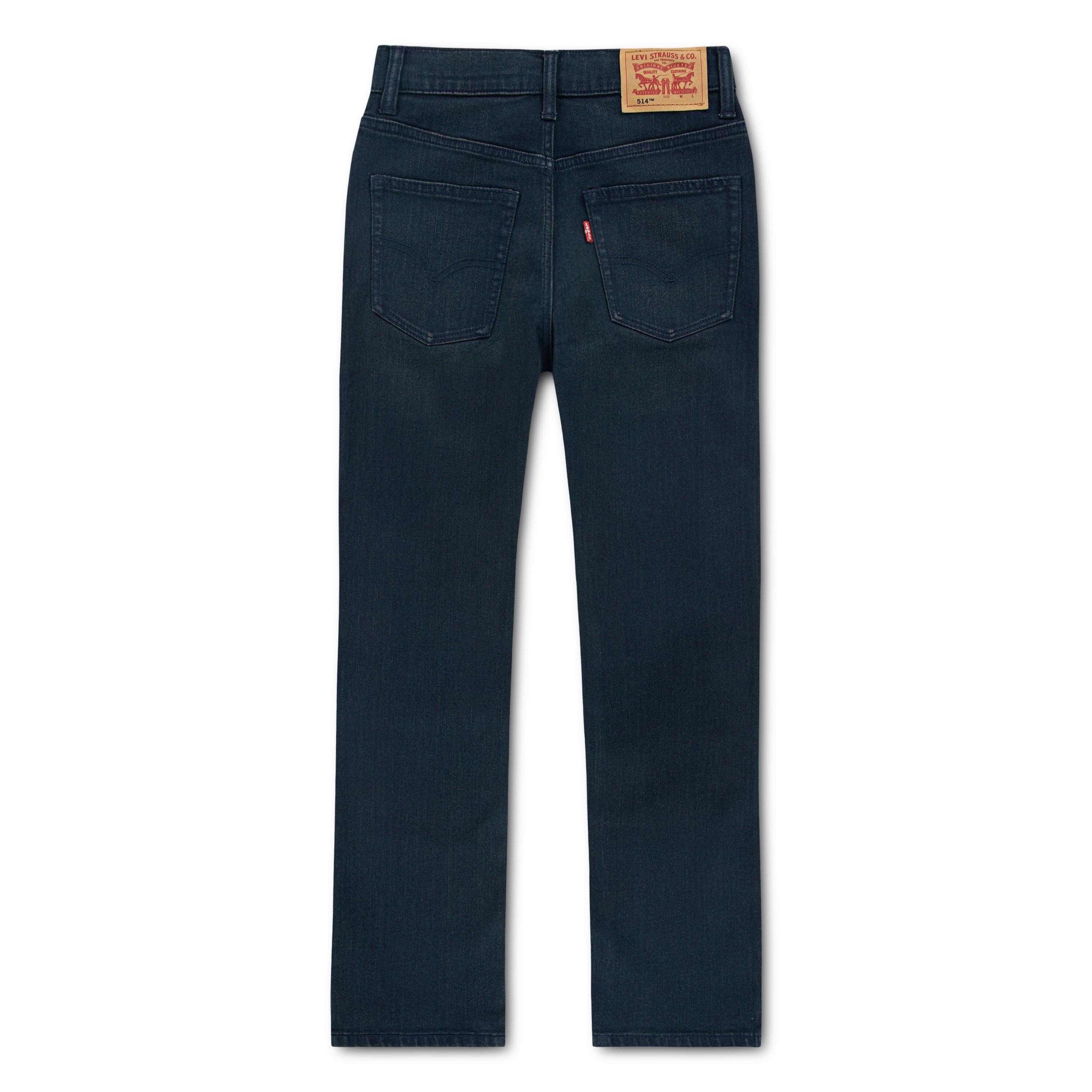 Levi's Big Boys' 514 Straight Performance Classic Black Wash Denim Jeans - BLACK Thumbnail View 9