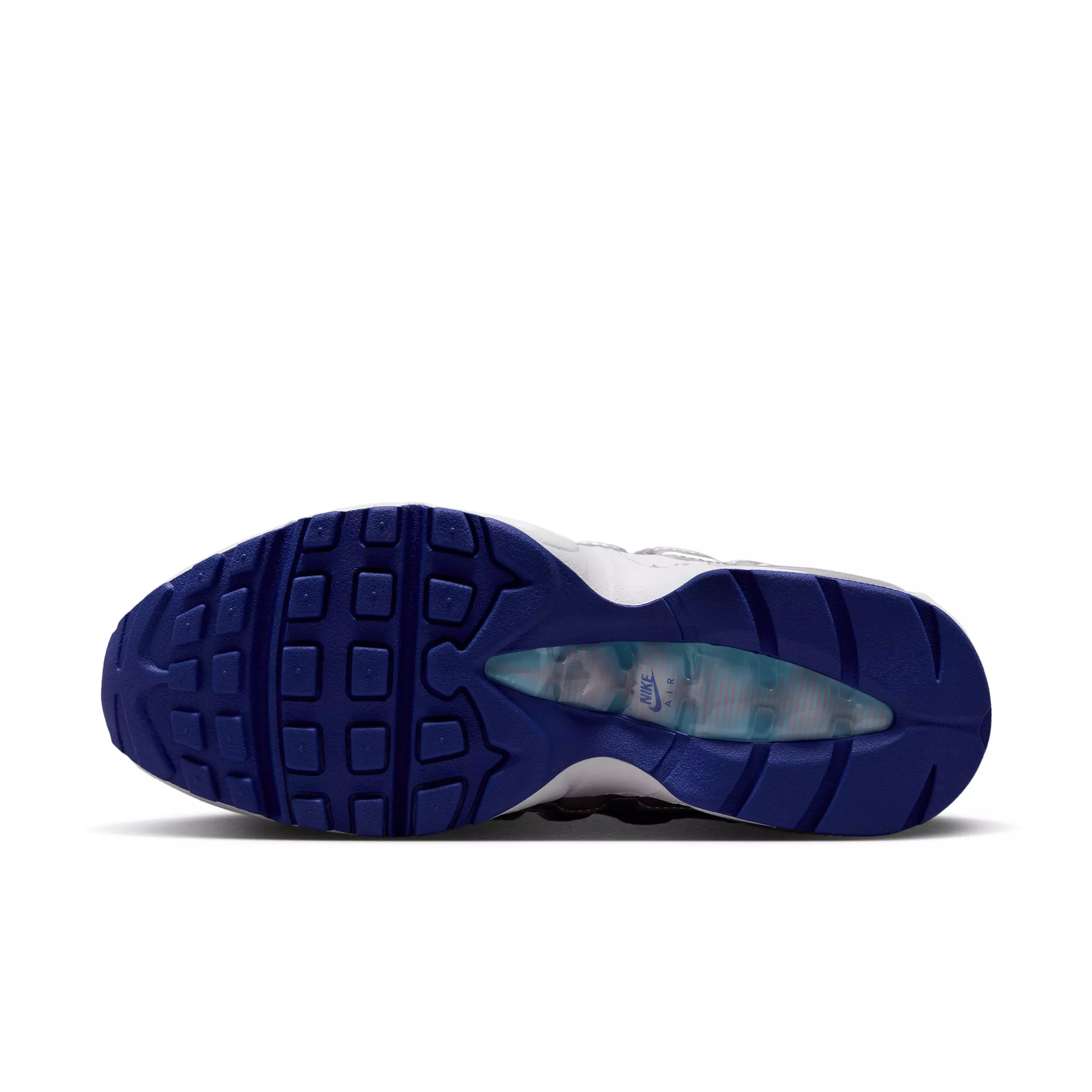 Nike Air Max 95 Big Bubble "Chrome/Barely Grape/Light Magenta/Lagoon Pulse" Women's Shoe - CHROME/GRAPE/LT MAGENTA/LAGOON
