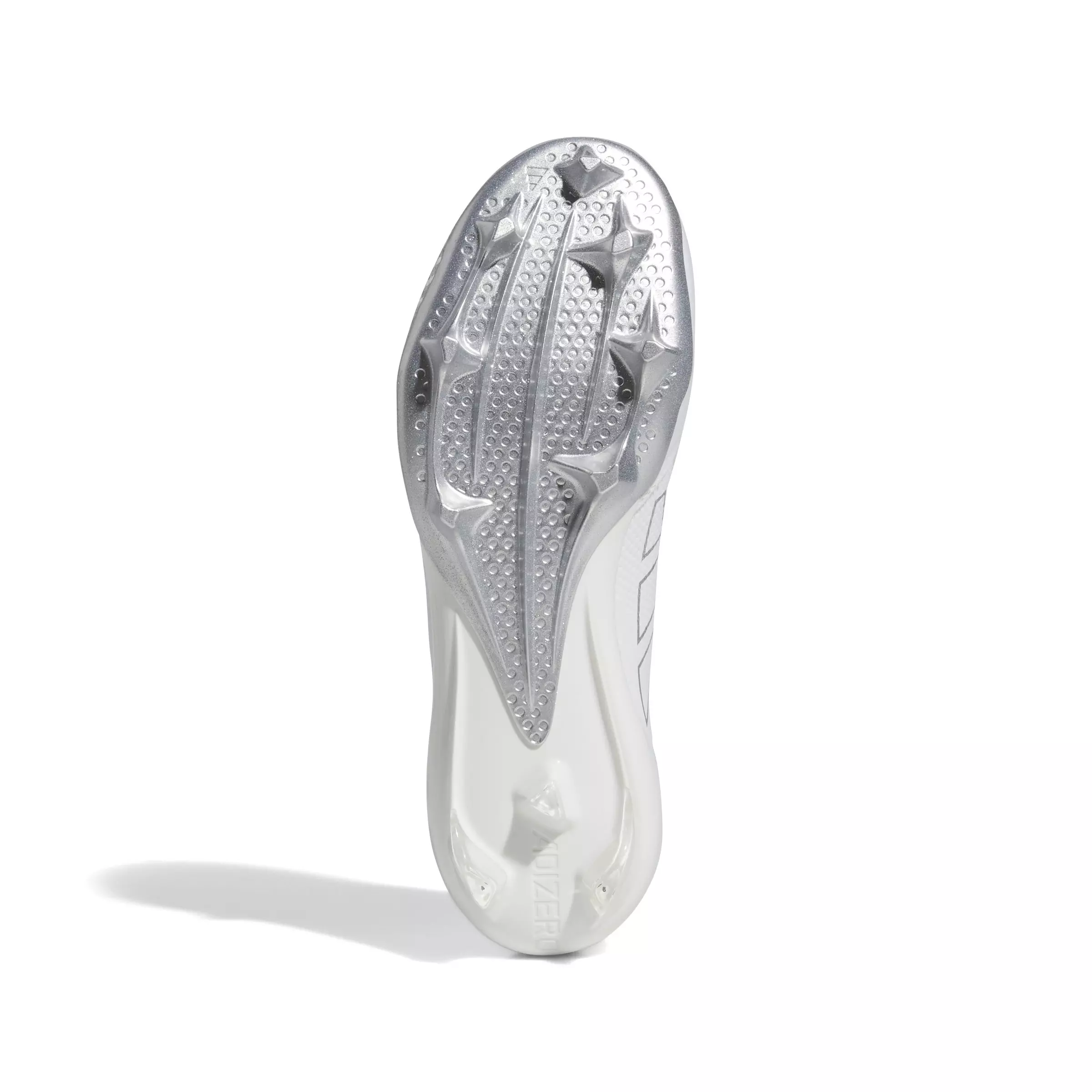 adidas Adizero Electric + "Ftwr White/Ftwr White/Silver Metallic" Men's Football Cleat - WHITE/WHITE/SILVER