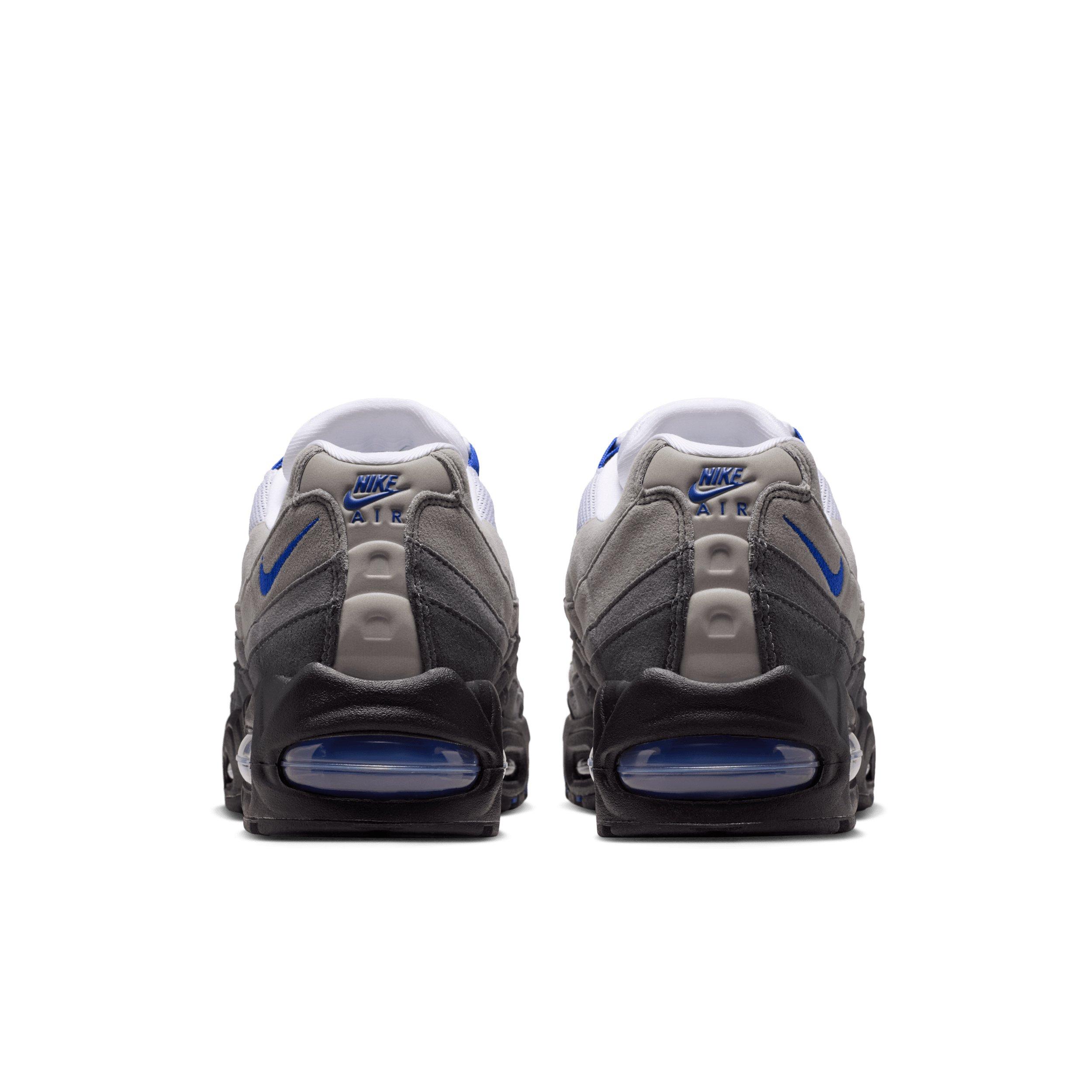 Nike Air Max 95 Big Bubble "Black/White/Medium Grey/Old Royal" Women's Shoe - BLACK/WHITE/MD GREY/ROYAL Thumbnail View 5