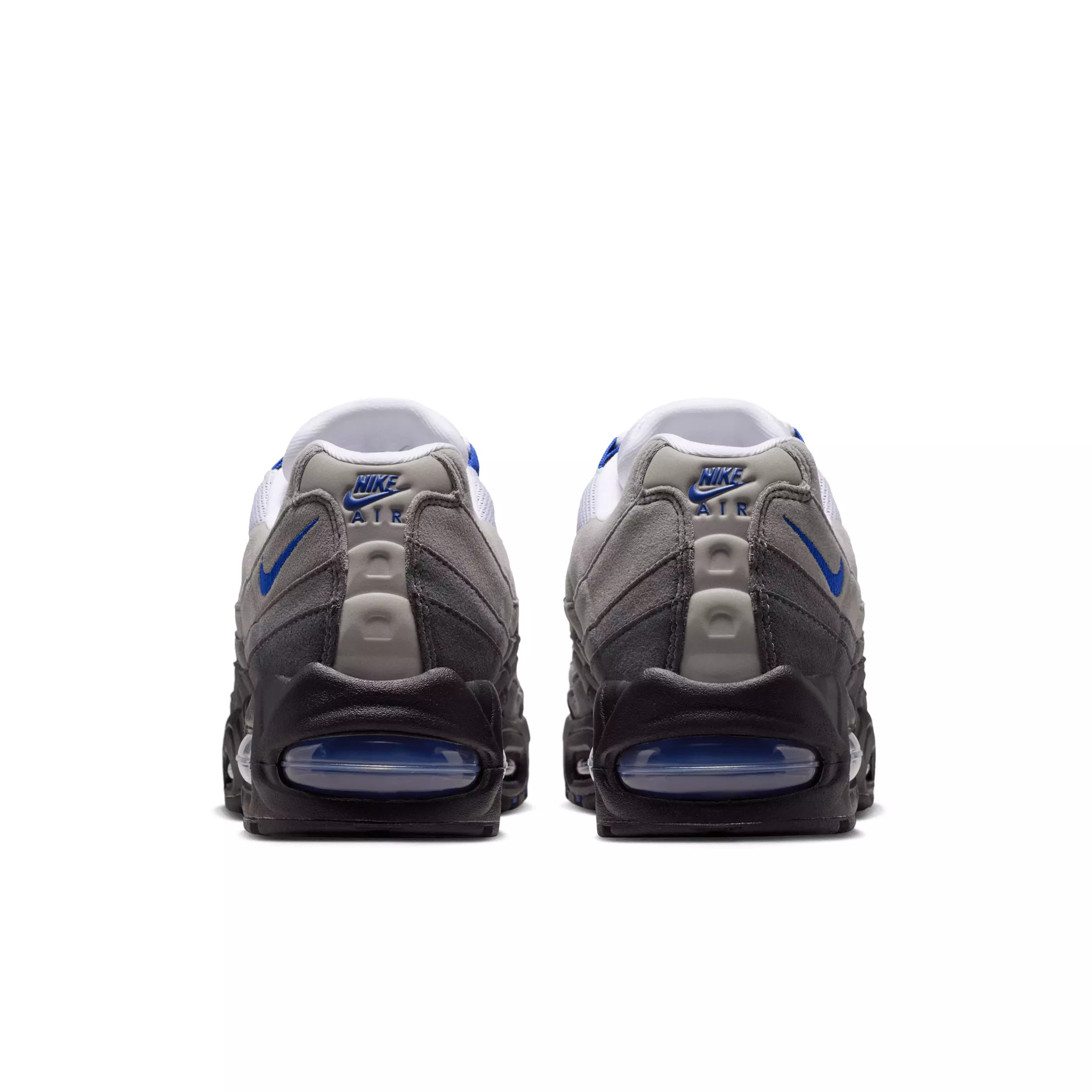 Nike Air Max 95 Big Bubble "Black/White/Medium Grey/Old Royal" Women's Shoe - BLACK/WHITE/MD GREY/ROYAL