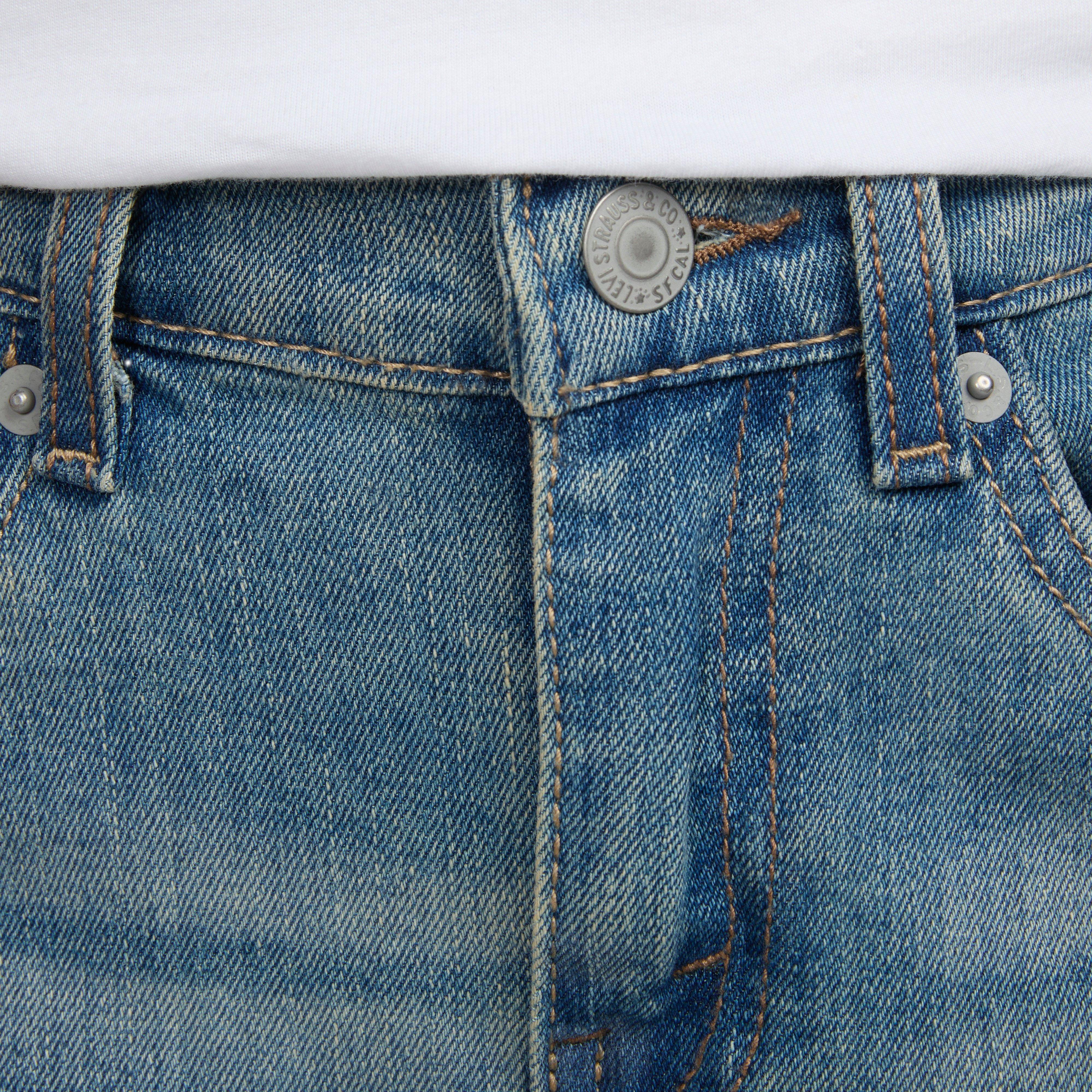 Levi's 514 Straight Performance Classic Big Boys' Light Blue Wash Denim Jeans