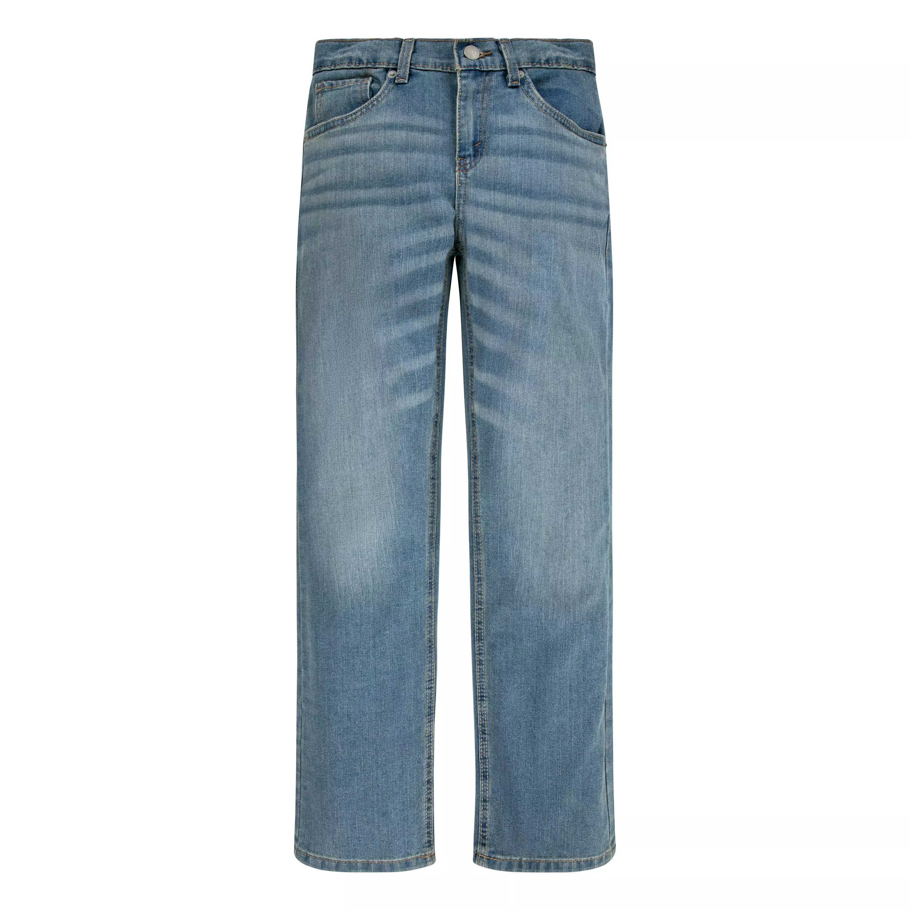 Levi's Big Boys' 514 Straight Performance Classic Light Blue Wash Denim Jeans - LIGHT BLUE