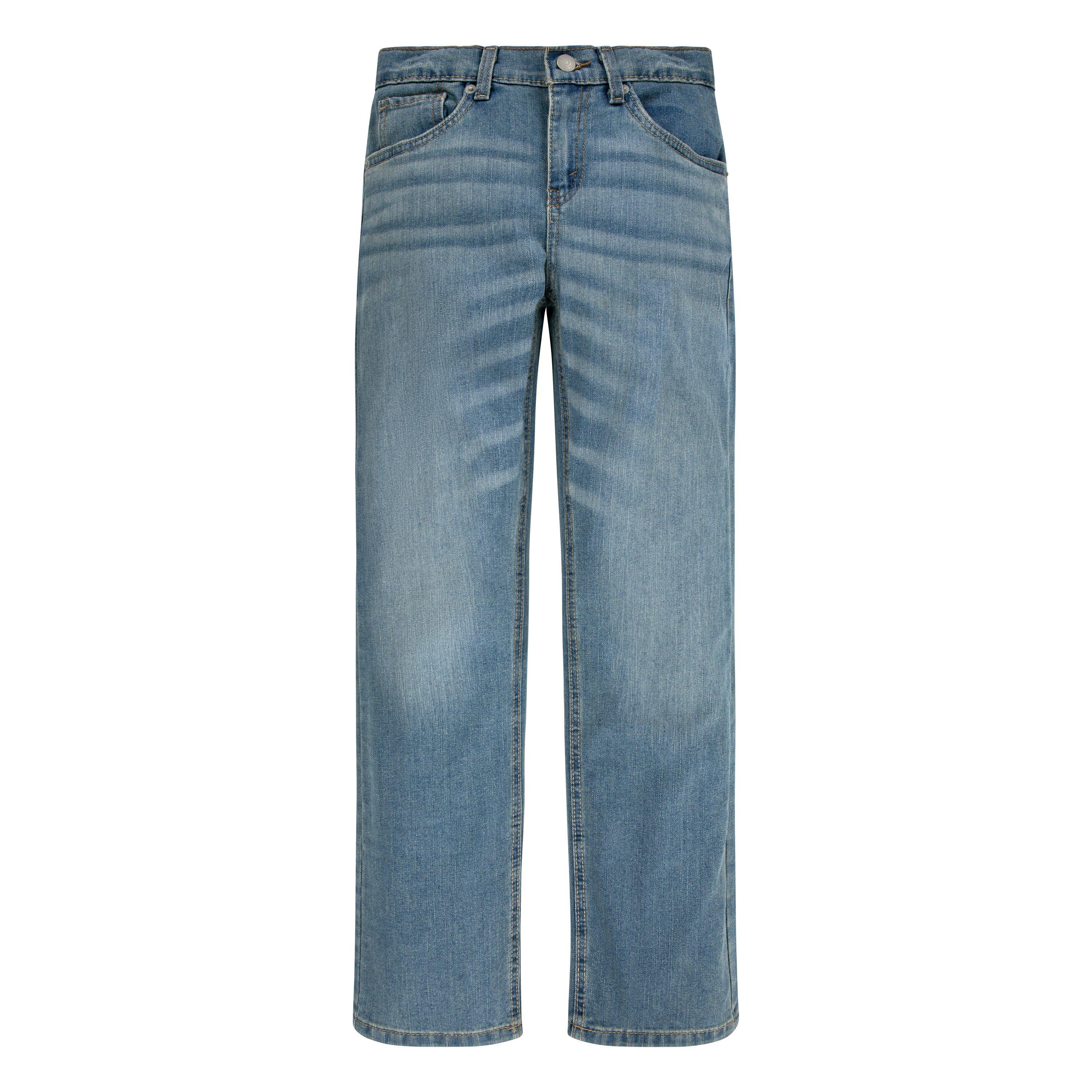 Levi's 514 Straight Performance Classic Big Boys' Light Blue Wash Denim Jeans